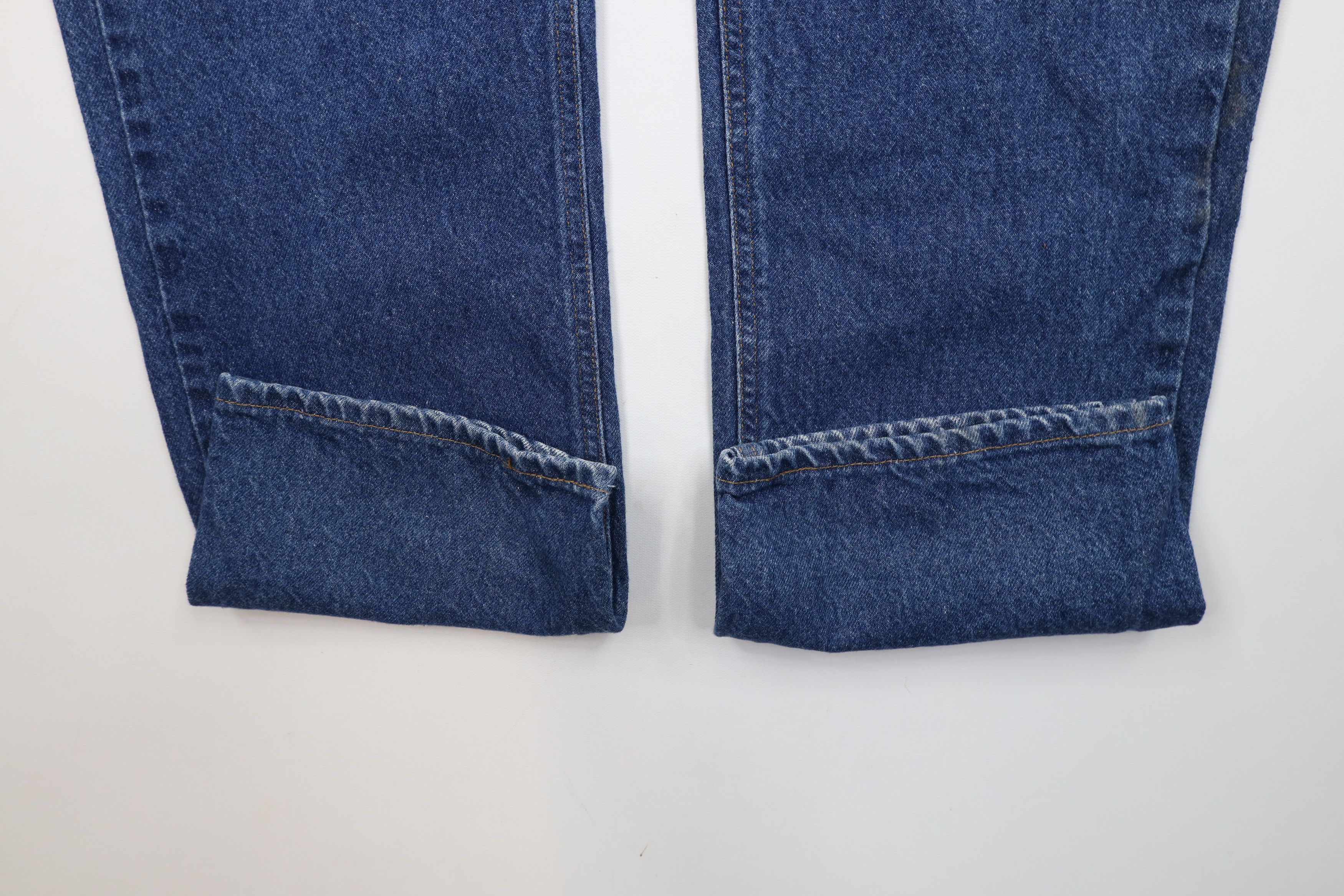 Carhartt × Vintage Vintage 90s Carhartt Spell Out Straight Leg Denim Jeans USA Size US 38 / EU 54 - 5 Thumbnail