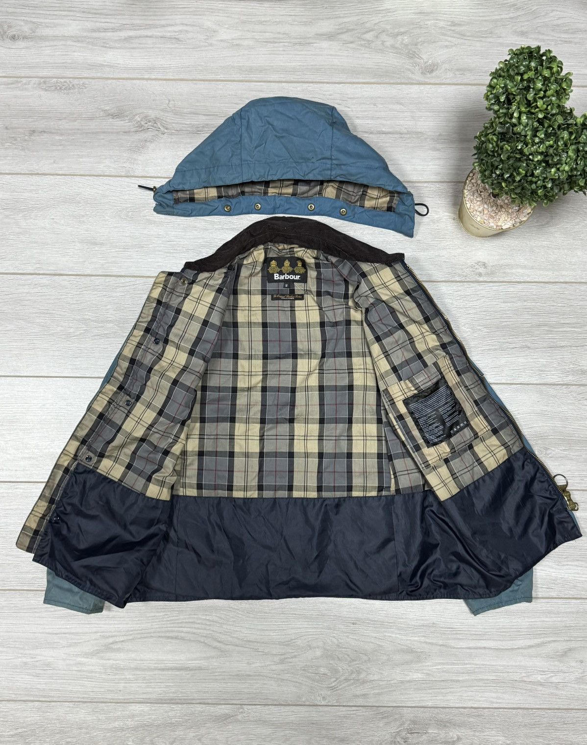 Barbour Barbour Gladwell pockets Wax Jacket w/ Adjustable Hood Size US M / EU 48-50 / 2 - 3 Thumbnail