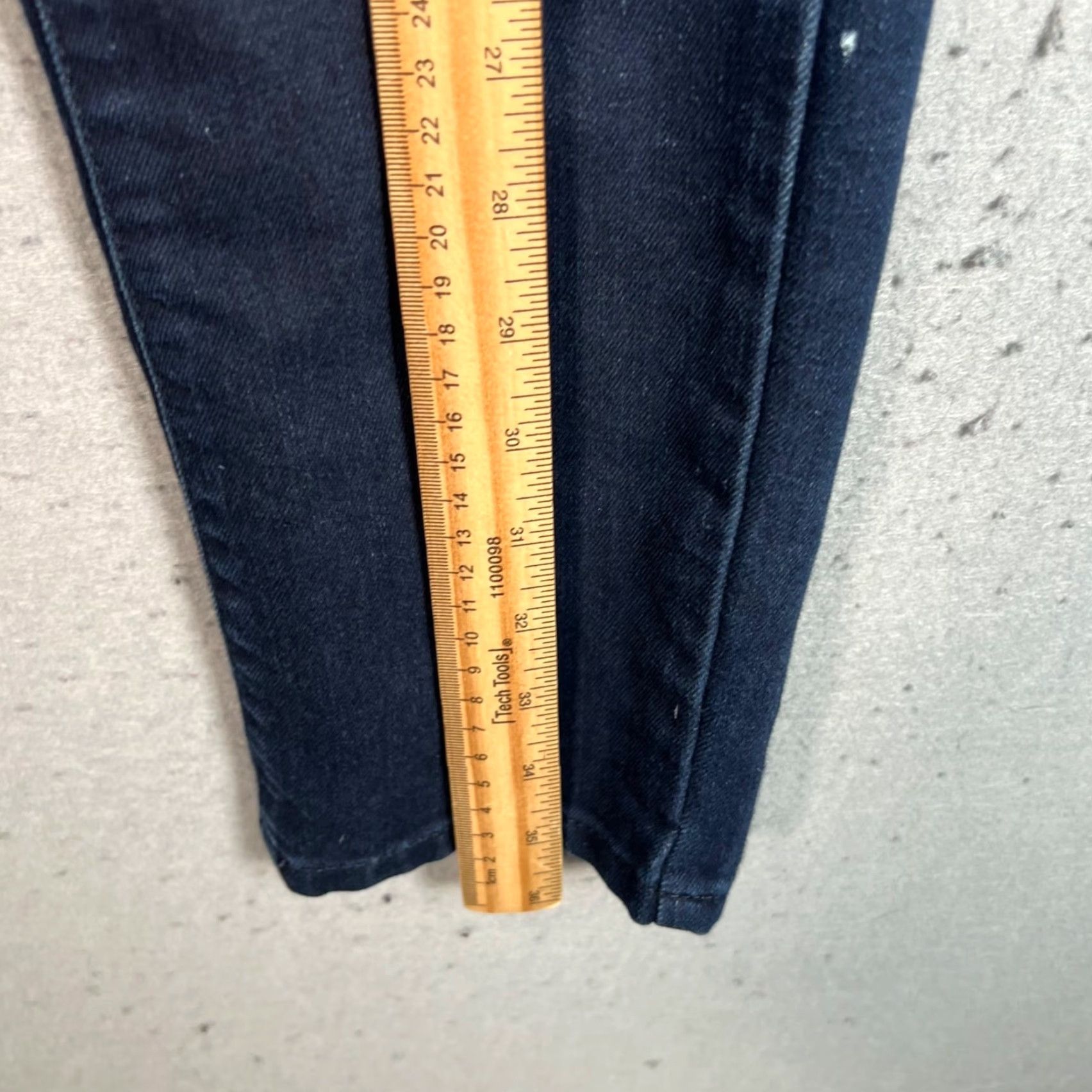 Topshop Topshop Moto Jeans Size 26 Dark Wash Skinny Cotton Blend Denim Womens Size 26" / US 2 / IT 38 - 7 Thumbnail
