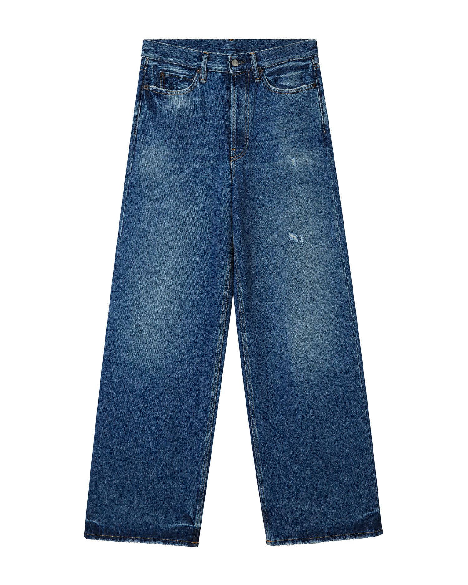 Acne Studios Acne Studios 1981 BAGGY FIT Distressed Detail Jeans Size 26" / US 2 / IT 38 - 1 Thumbnail