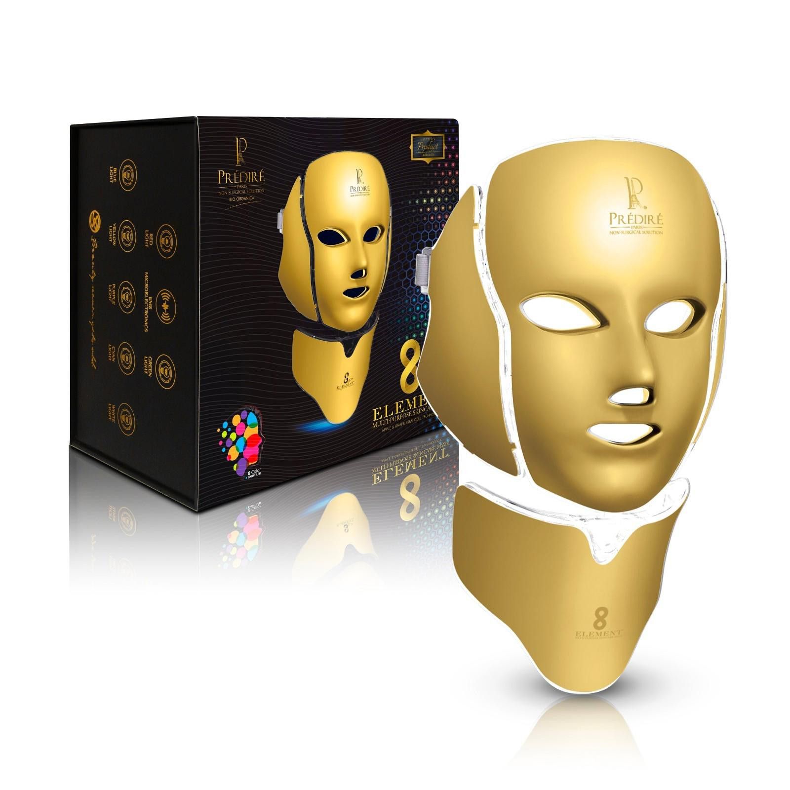 Other Predire 8 Element Multi-Purpose LED Face and Neck Masks Size ONE SIZE - 1 Thumbnail