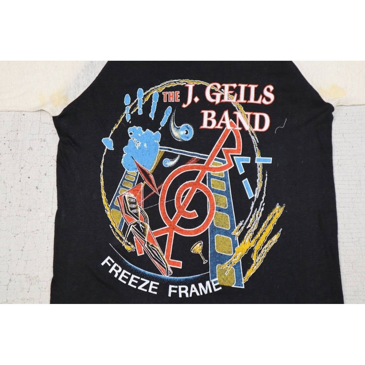 Vintage Vintage 80s J. Geils Band T Shirt Freeze Frame World Tour M Size US M / EU 48-50 / 2 - 5 Thumbnail