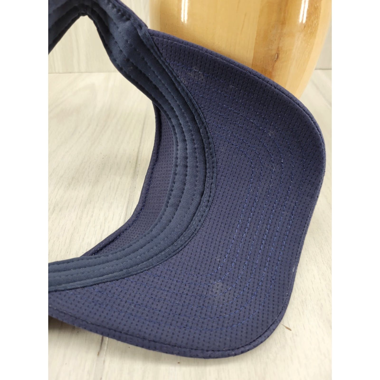 PGA Tour PGA Tour Airflux Golf Adjustable Blue Hat Visor Navy Blue Twill Polyester Baseball Cap Men Visor Sports Casual Adjustable Size ONE SIZE - 7 Thumbnail