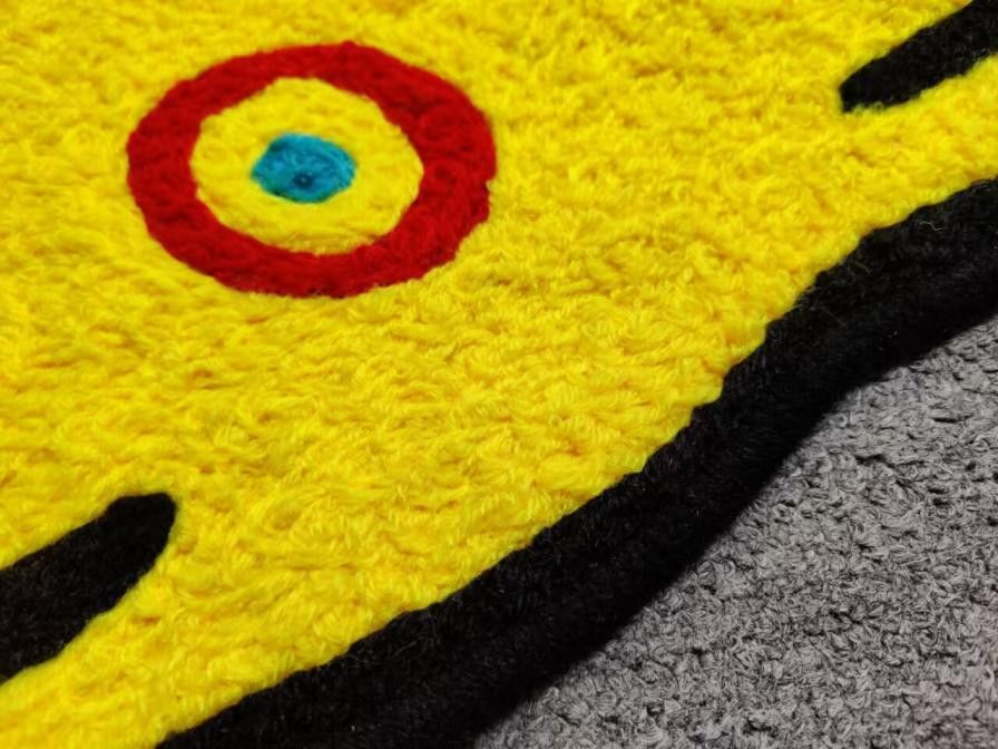 Other Ed Edd & Eddy Plank Wool Thread Carpet Size ONE SIZE - 3 Thumbnail