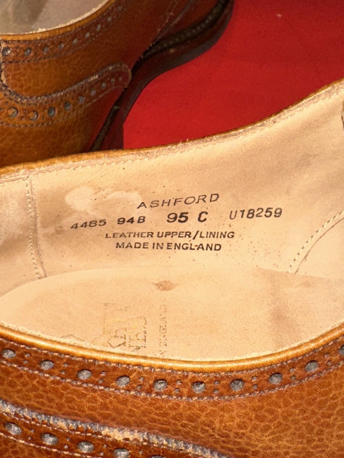 Crockett & Jones Crockett & Jones ASHFORD Brogue Derby Shoes US 9 UK 8 Size US 9 / EU 42 - 11 Thumbnail