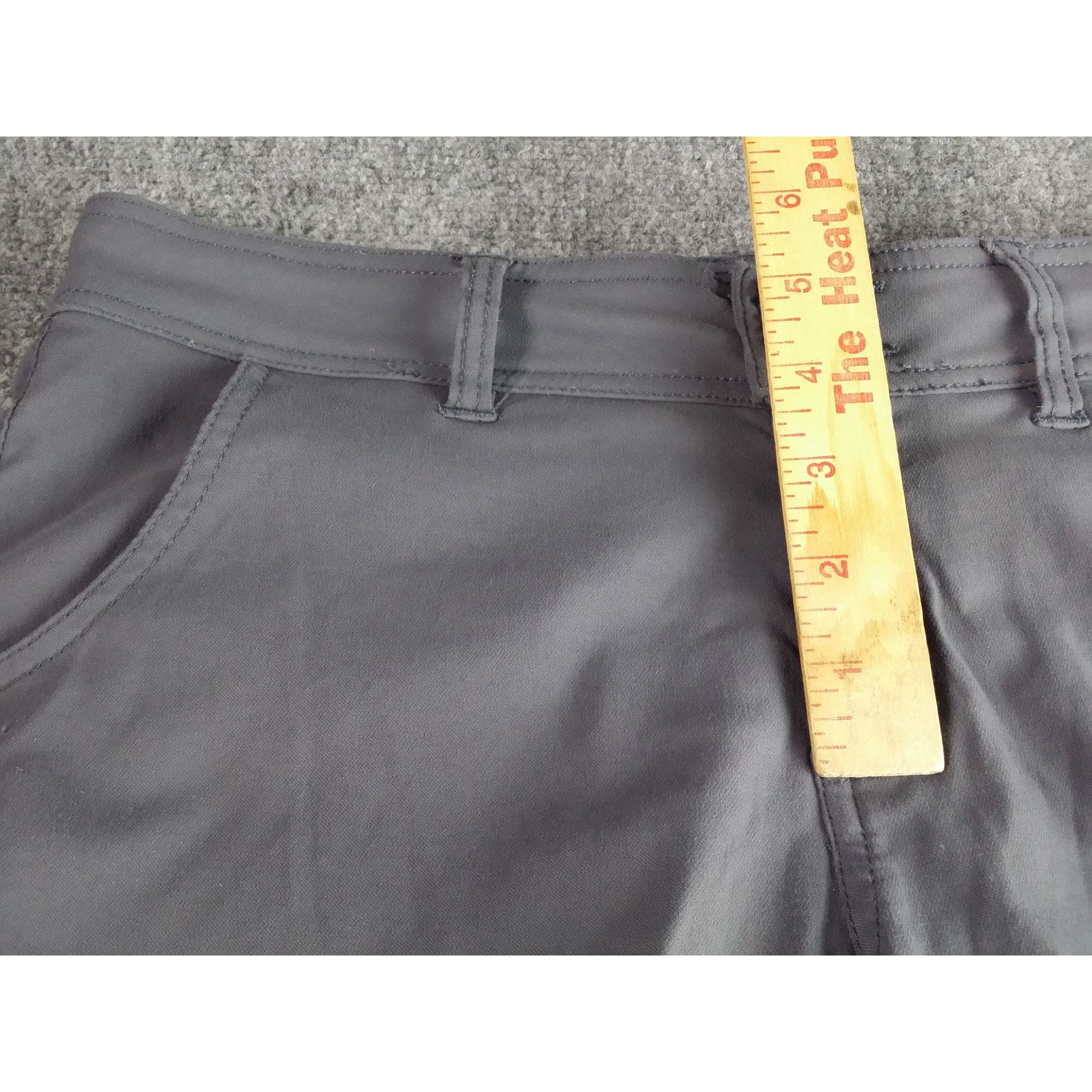 Prana Prana Halle Pants Women Sz 6 Gray Nylon Outdoor Trail Hiking Size 28" / US 6 / IT 42 - 3 Thumbnail