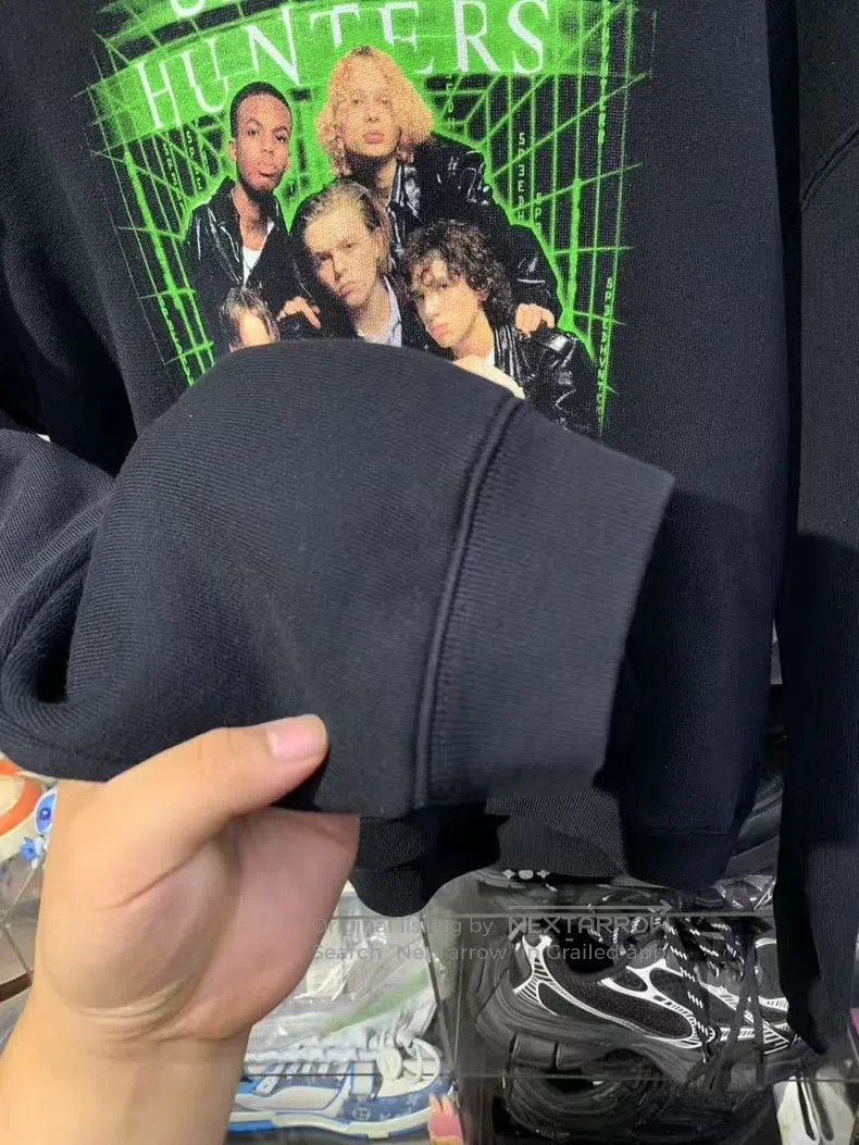 Balenciaga Balenciaga Green Band T-Shirt Hoodie Medium Size Size US M / EU 48-50 / 2 - 4 Thumbnail