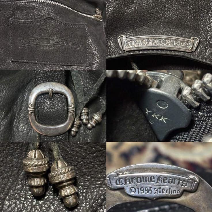 Chrome Hearts CH Leather Backpack Size ONE SIZE - 11 Thumbnail