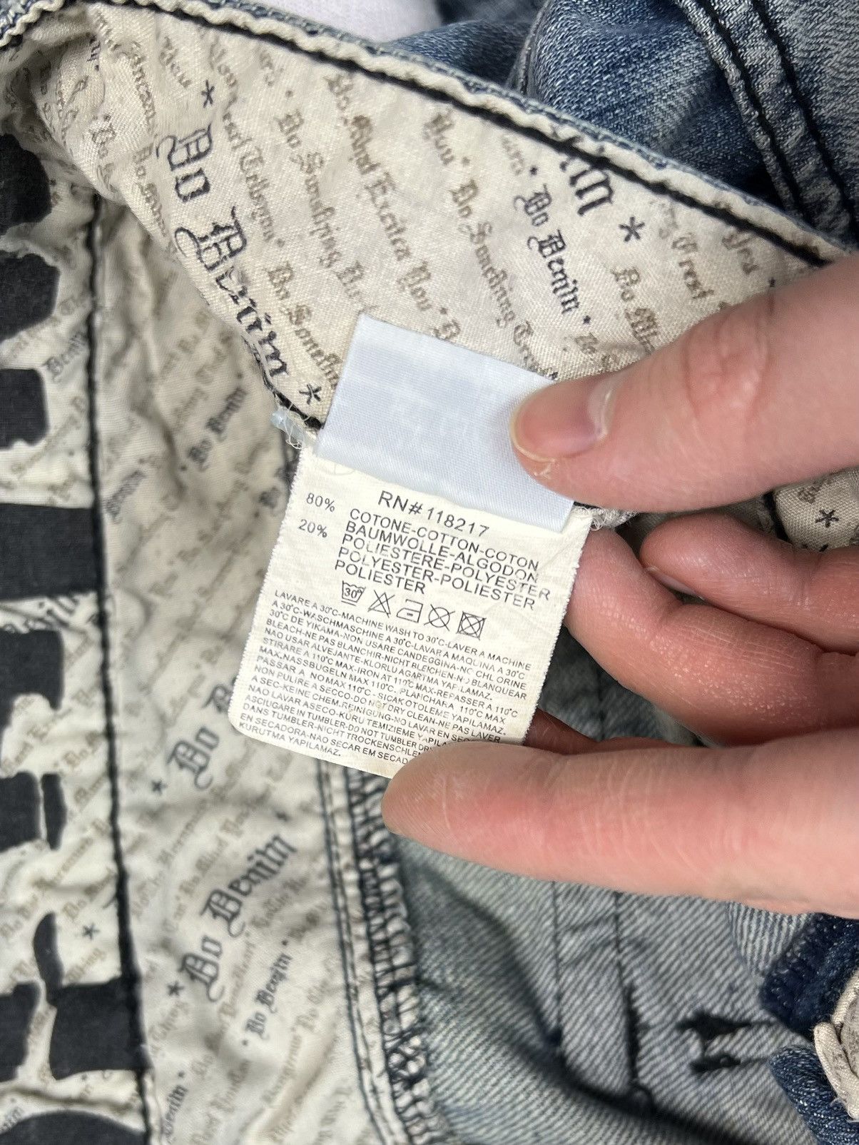 Japanese Brand × Vintage Baggy Pants Do Denim Vintage y2k hip hop rap jeans Size US 34 / EU 50 - 6 Thumbnail