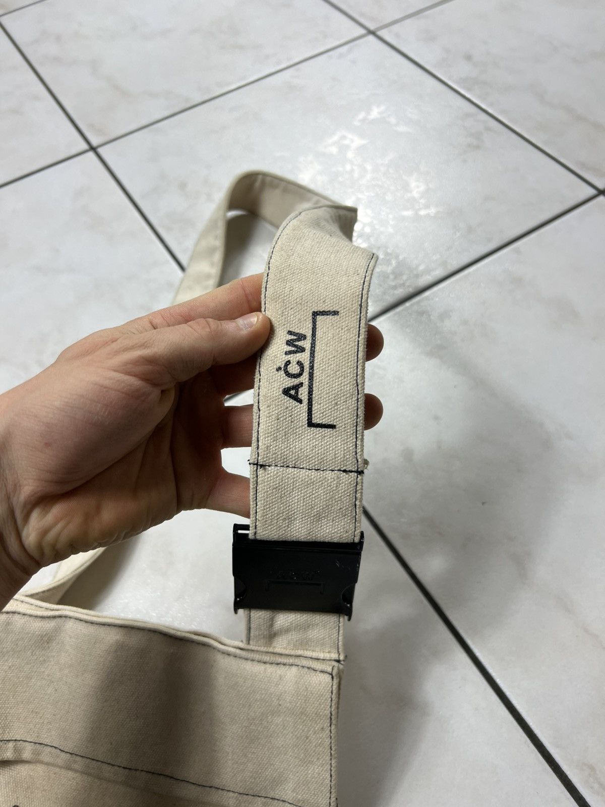A-COLD-WALL* A-Cold-Wall* utility crossbody shoulder bag army Samuel Ross Size ONE SIZE - 8 Thumbnail