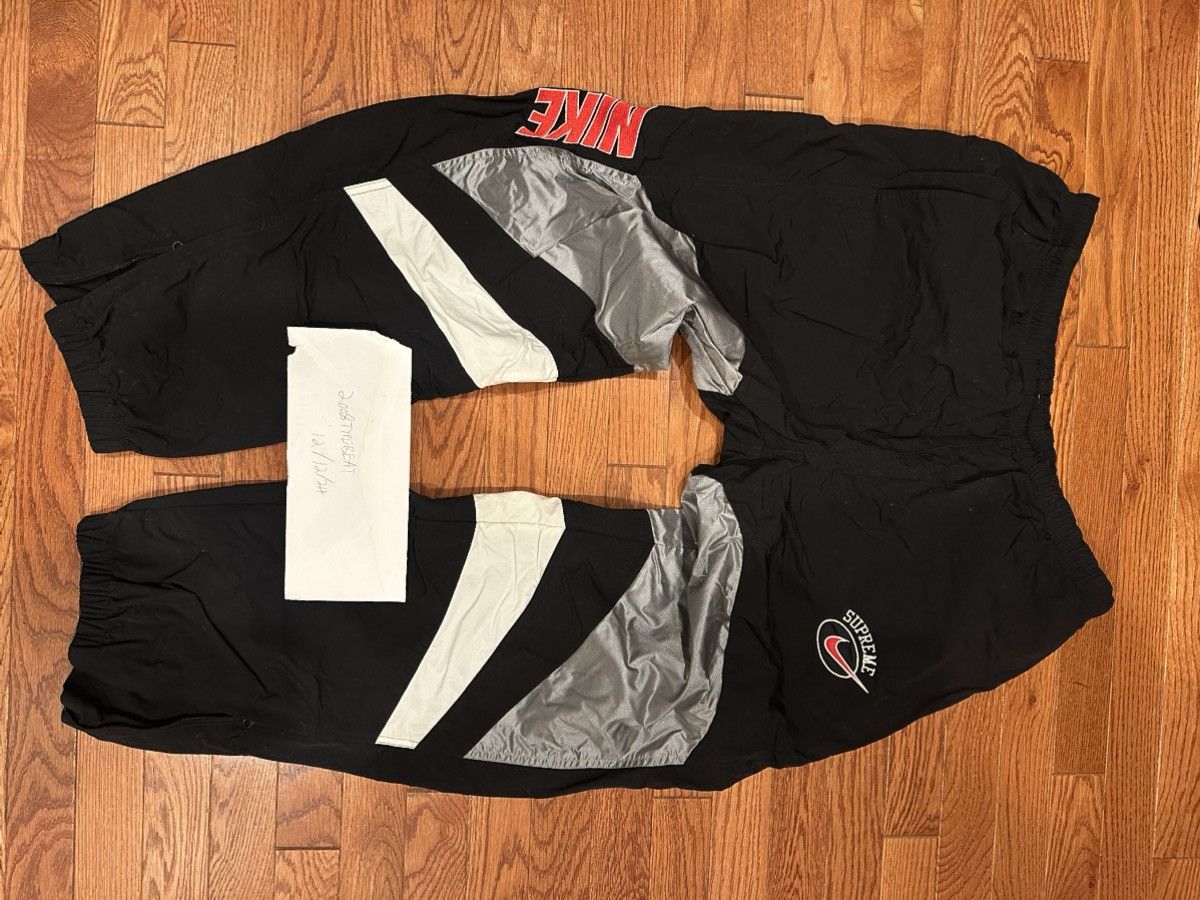 Nike × Supreme Supreme X Nike Track Pants (BLK/RED/WHT/SLV) Size L  