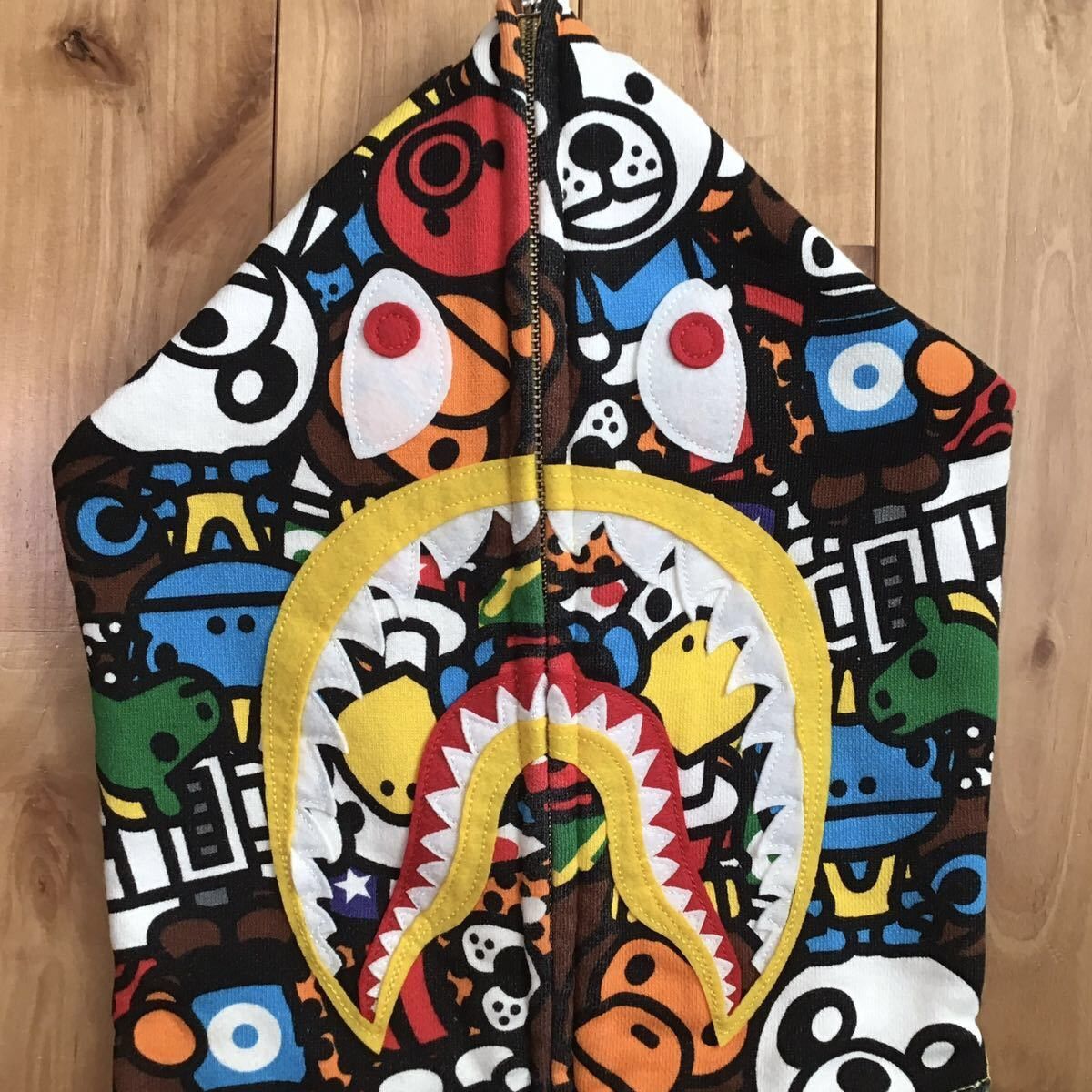 Bape × Nigo 🔥Mook Limited🔥 Milo Animal Safari Shark full zip hoodie BAPE Size US S / EU 44-46 / 1 - 3 Thumbnail