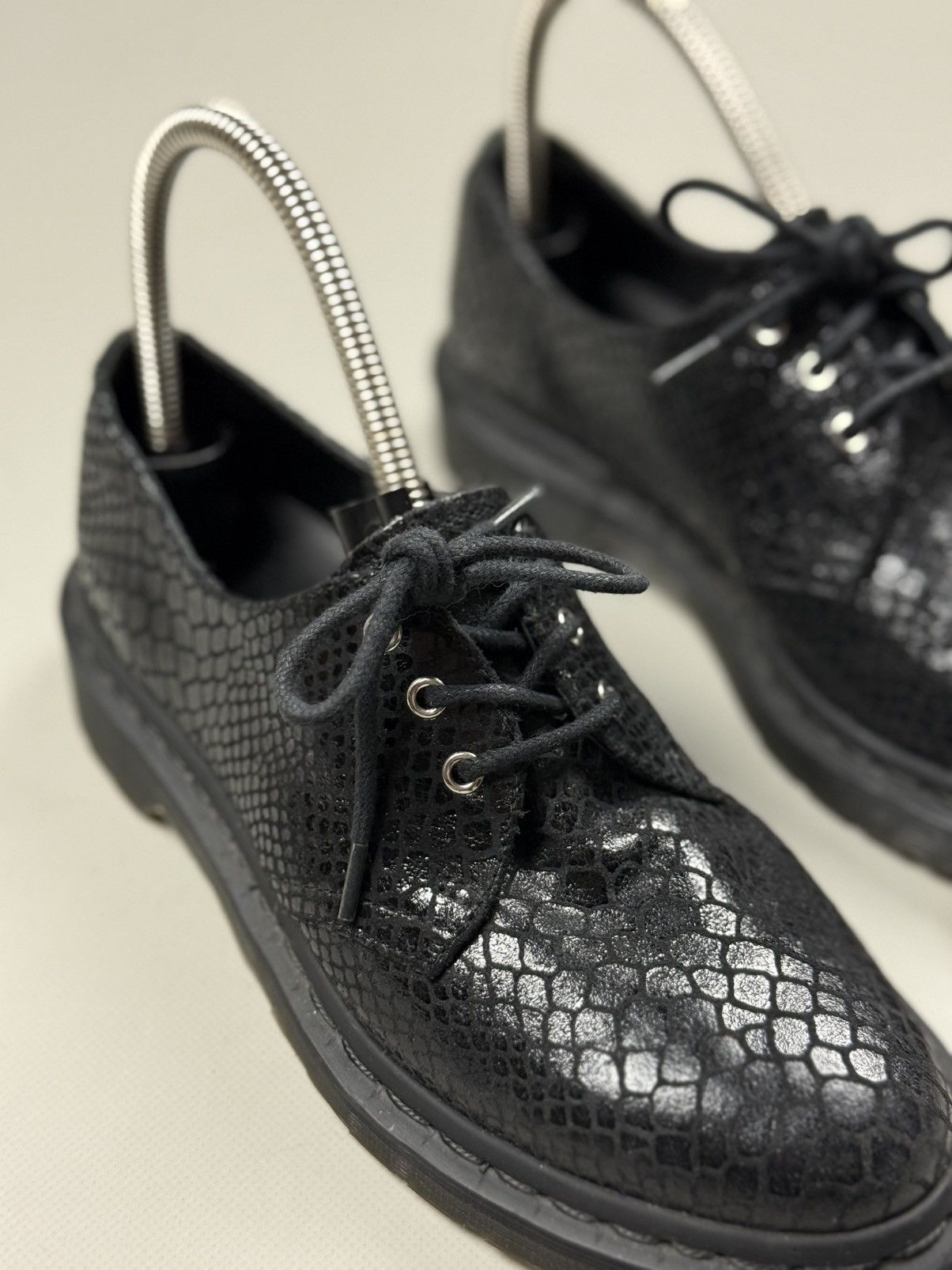 Dr. Martens Dr. Martens 1461 Tahan Snake Leather Oxford Shoes Boots Size US 6 / IT 36 - 5 Thumbnail