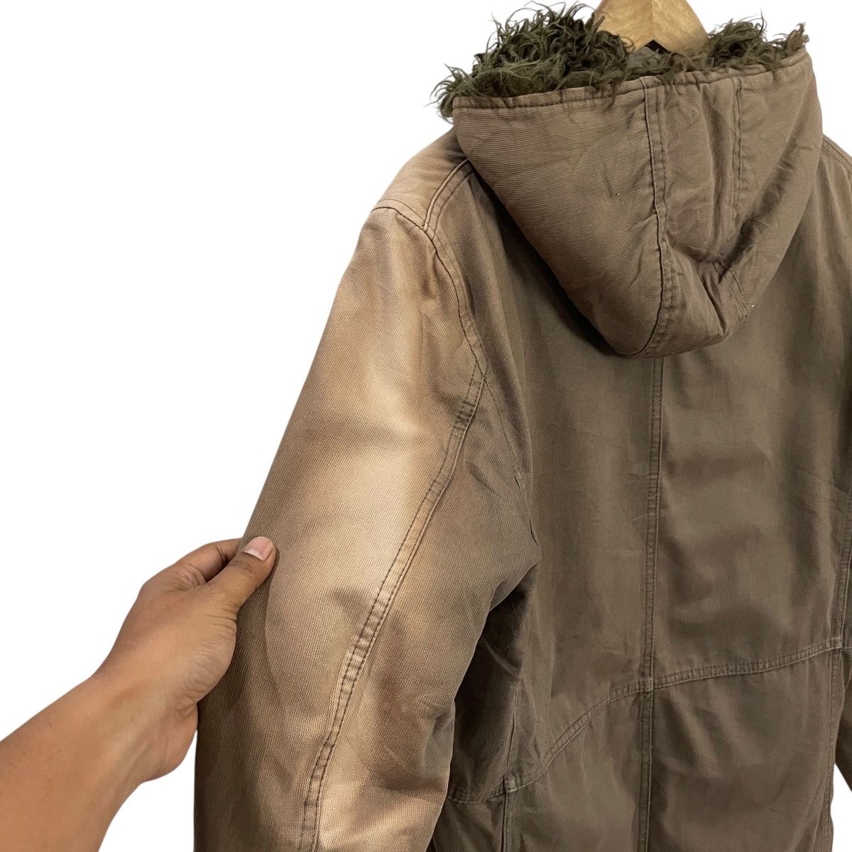 PPFM Vintage Ppfm Parkas Sherpa Fleece Hoodies Jacket Size US L / EU 52-54 / 3 - 14 Thumbnail