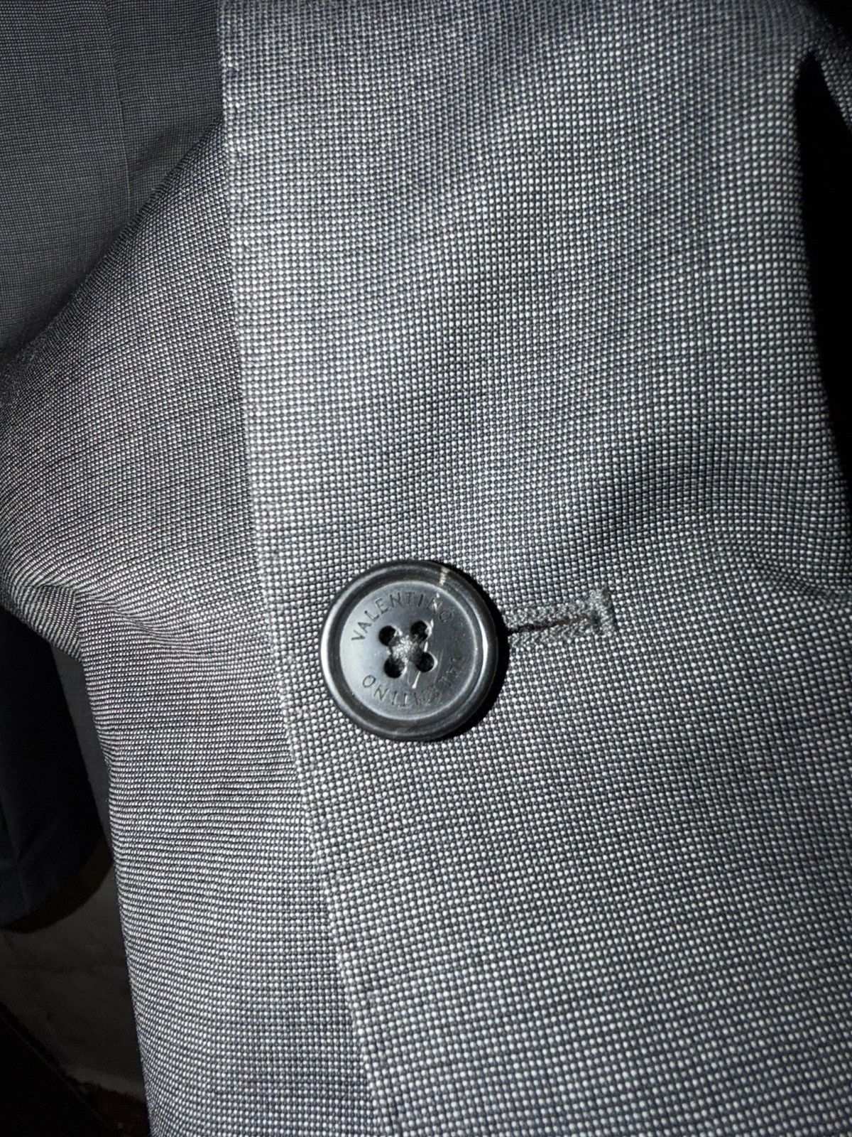 Valentino Valentino ROMA Suit Pants Jacket Grey Luxury Size USA 46 Size 46L - 7 Thumbnail