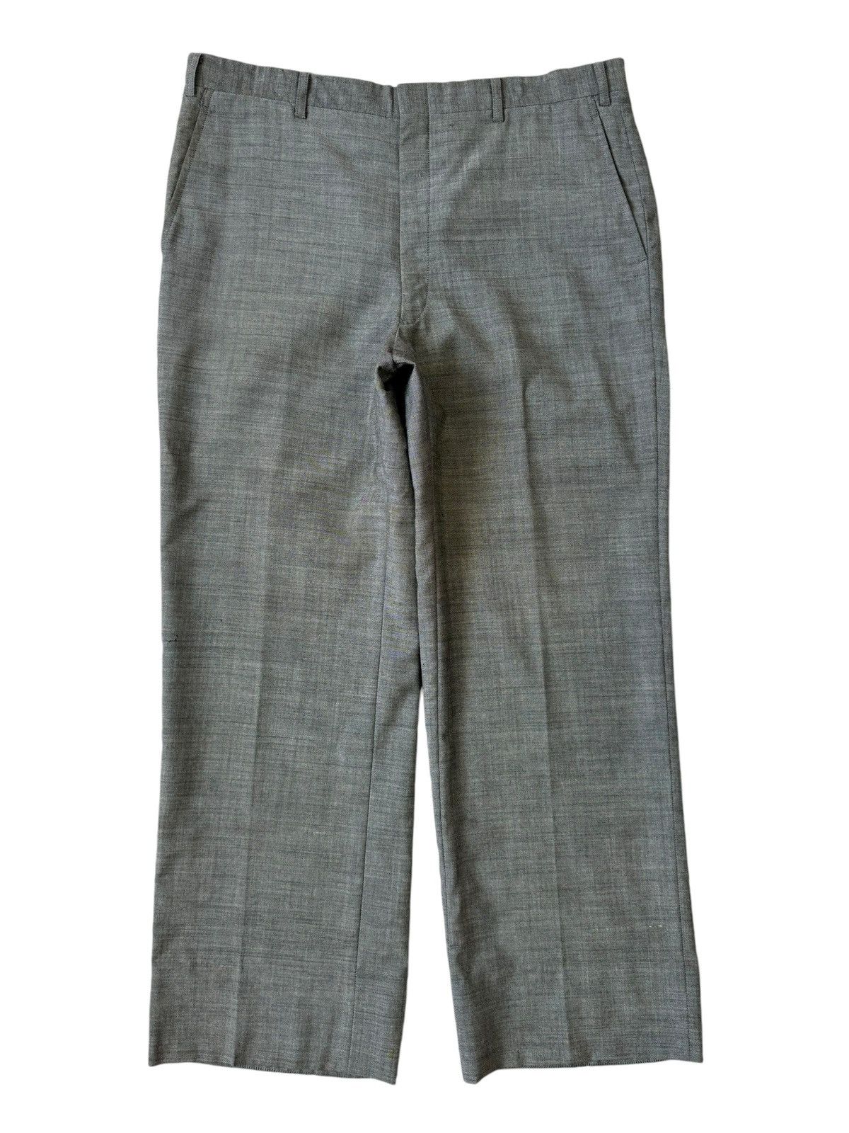 Burberry VINTAGE BURBERRYS WOOL TROUSER PANTS Size US 35 - 1 Thumbnail