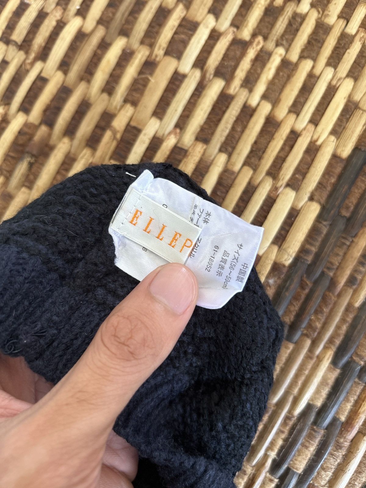 Japanese Brand ELLE PLANETE Knitted Hats Size ONE SIZE - 7 Thumbnail