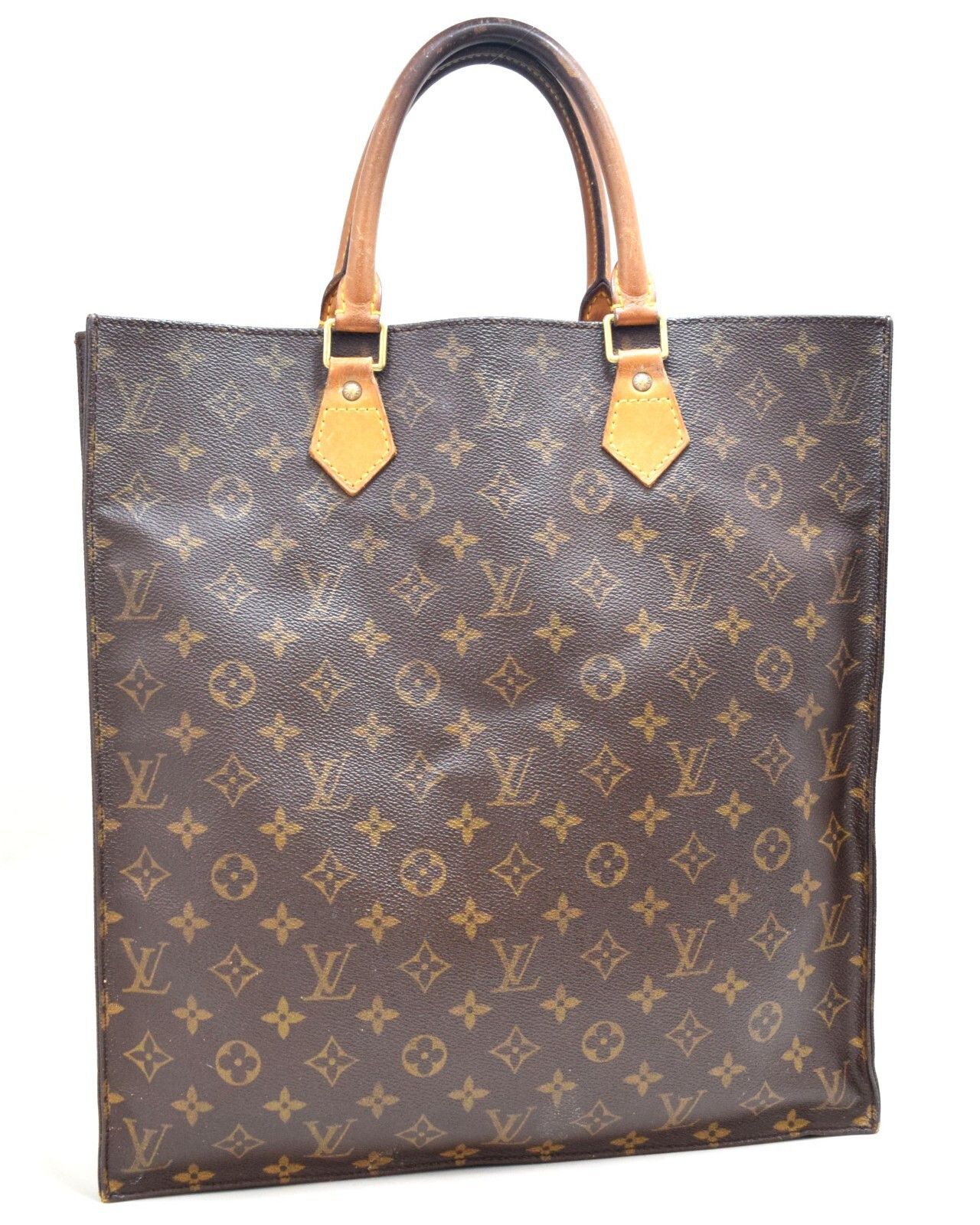 Louis Vuitton Louis Vuitton Sac Plat Tote Bag Monogram Canvas M51140 Size ONE SIZE - 1 Thumbnail