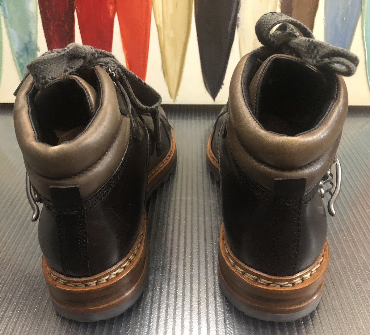 Dolce & Gabbana Dolce and Gabbana 🇮🇹 Norwegian welt Alpine boot 8.5UK NEW Size US 9.5 / EU 42-43 - 11 Thumbnail