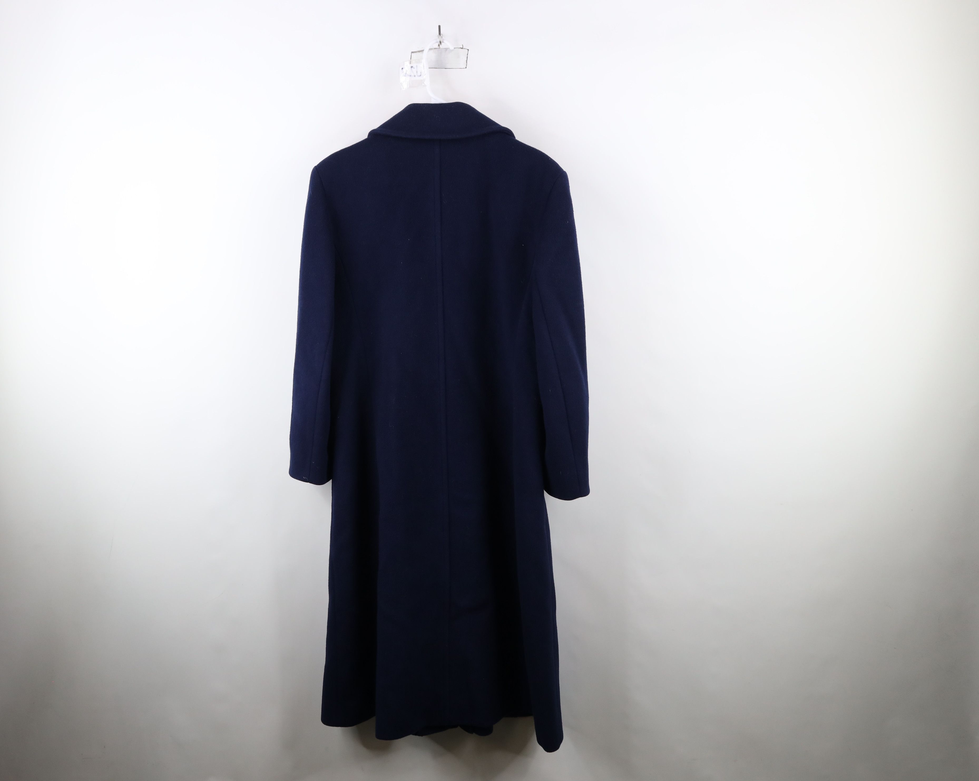 Pendleton × Vintage Vintage 90s Pendleton Heavy Wool Trench Coat Jacket Blue USA Size XL / US 12-14 / IT 48-50 - 12 Thumbnail