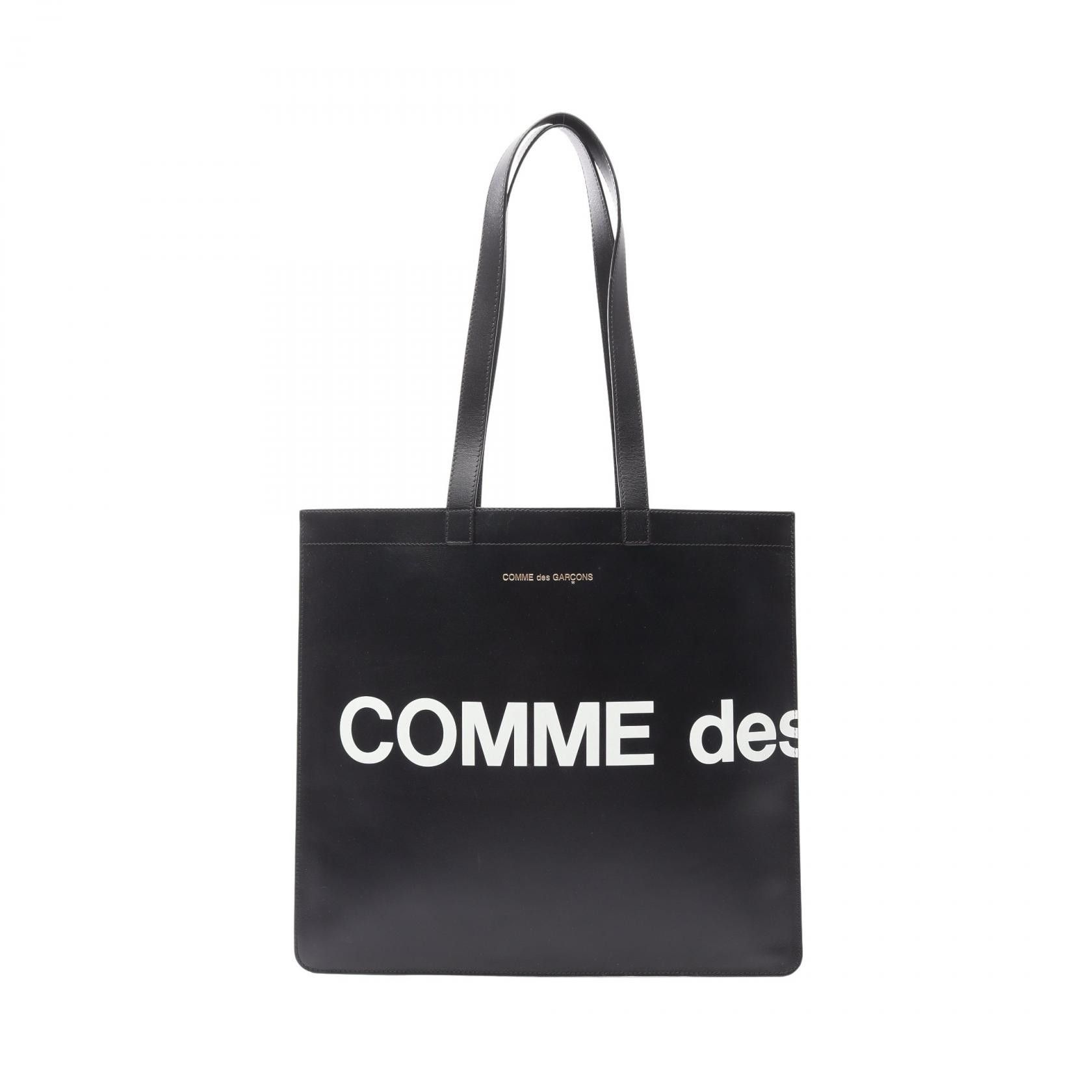 Other Comme des Garcons HUGE LOGO Leather Tote Bag Leather Tote Bag SA9001HL DUTY FREE for USA