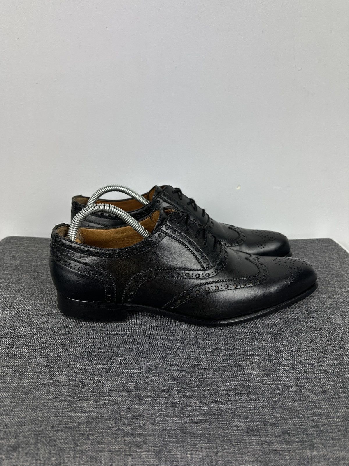 Other Vintage Calver Men’s Leather Wingtip Broque Oxford Shoes Size US 8.5 / EU 41-42 - 1 Thumbnail