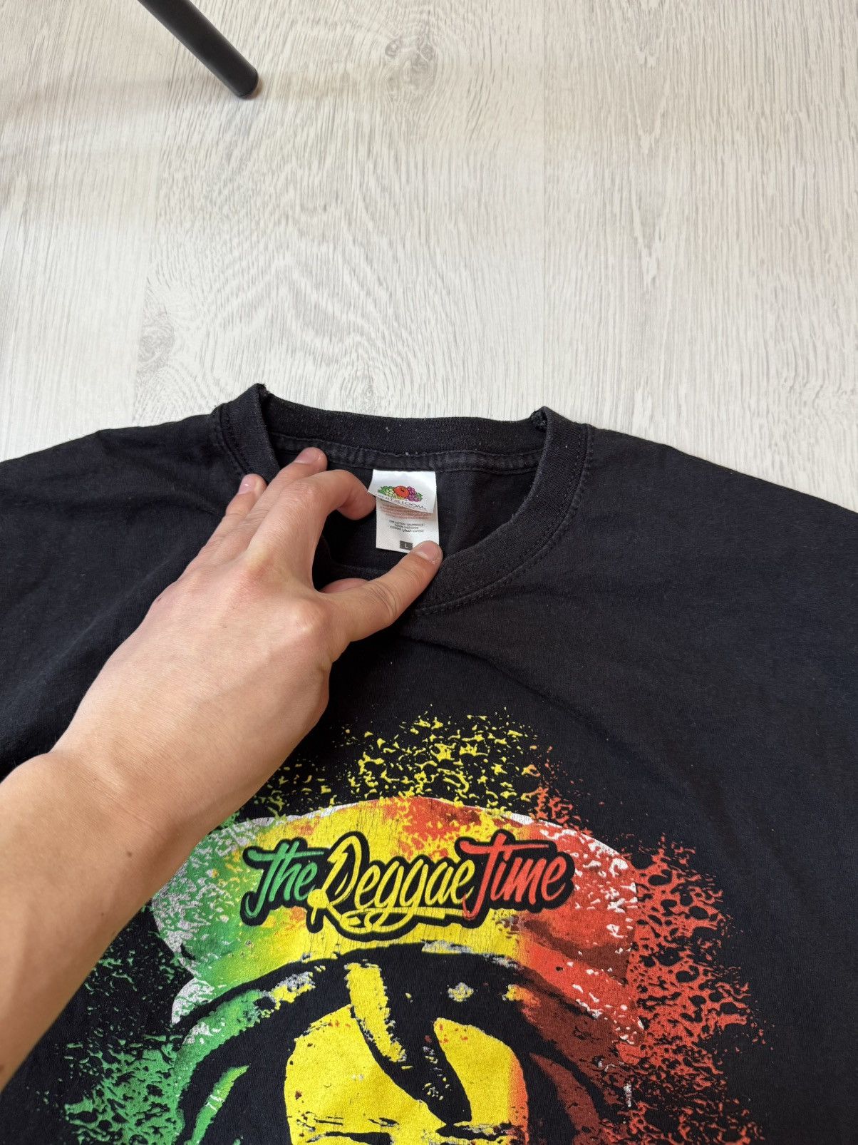 Band Tees Vintage Marley Jamaica Top Tee Size US L / EU 52-54 / 3 - 2 Thumbnail