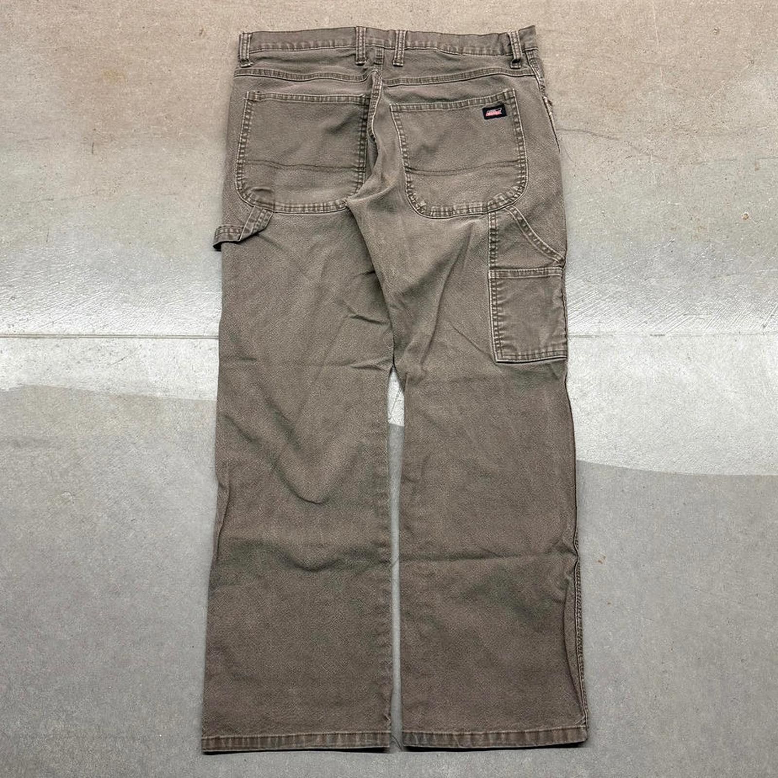 Dickies Dickies Faded Straight Leg Carpenter Jeans 34x29 Size US 29 - 1 Thumbnail