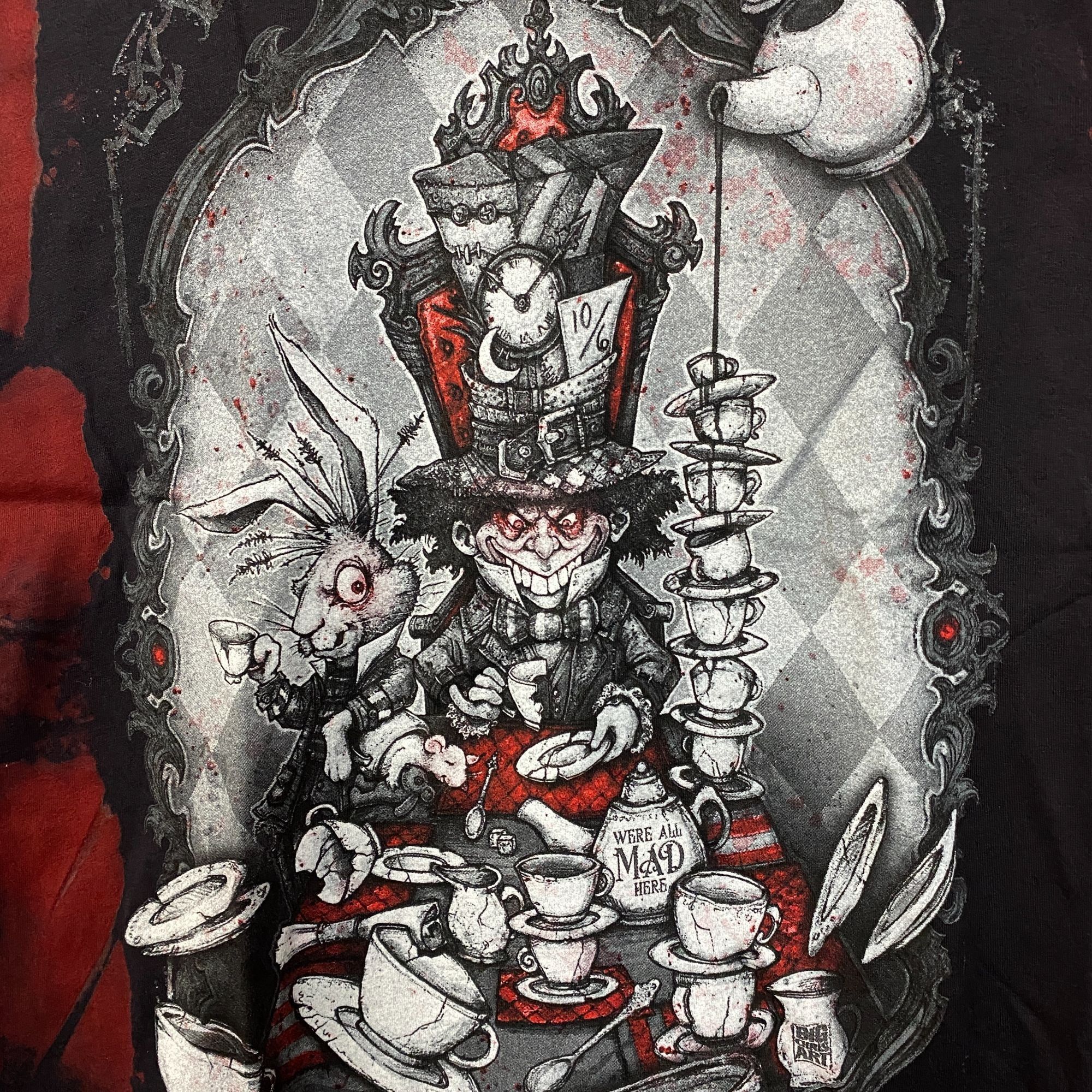 Disney Disney Alice in Wonderland All Mad Here T-Shirt Small Size US S / EU 44-46 / 1 - 2 Thumbnail