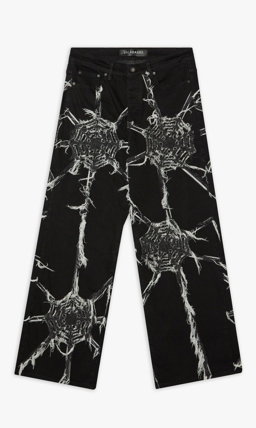 Valabasas Valabasas Archane Baggy Black & White Size US 32 / EU 48 - 1 Thumbnail