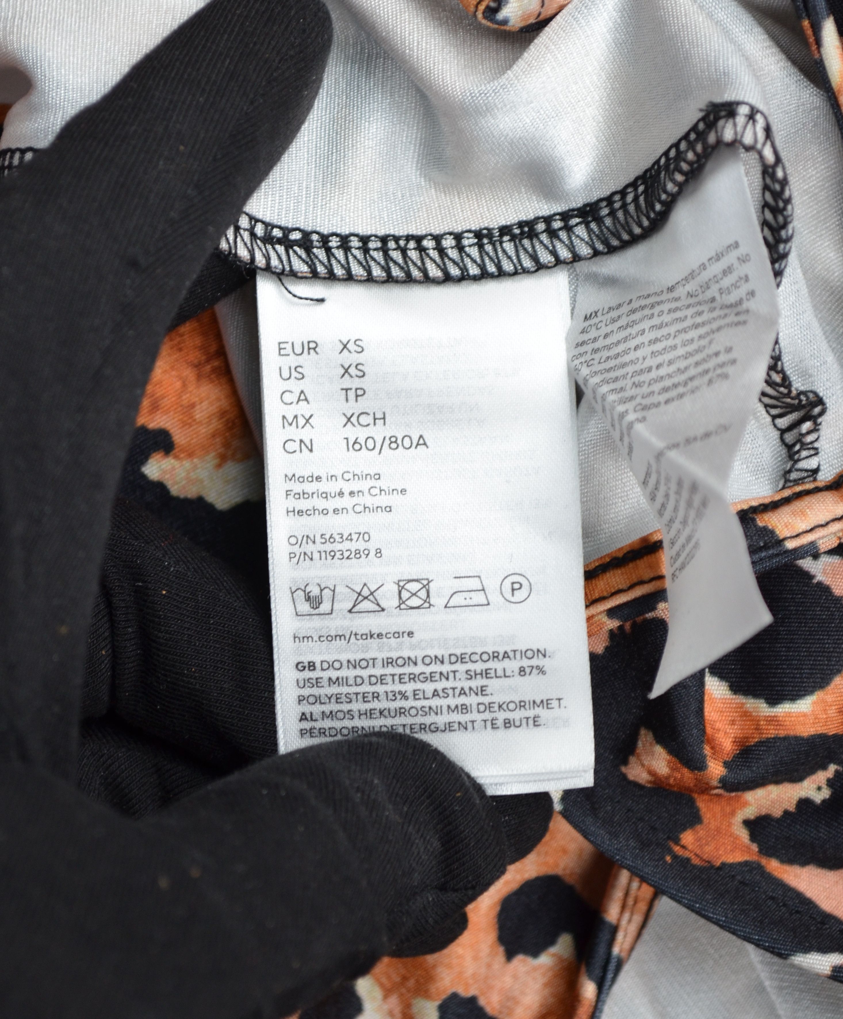 Designer × H&M × Paco Rabanne H&M x Paco Rabanne Dress Leopard