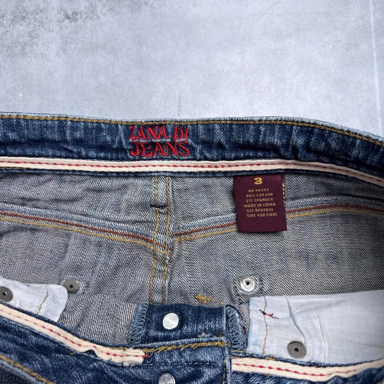 Other Y2K Zana Di Mini Denim Skirt Size 27" / US 4 / IT 40 - 6 Thumbnail