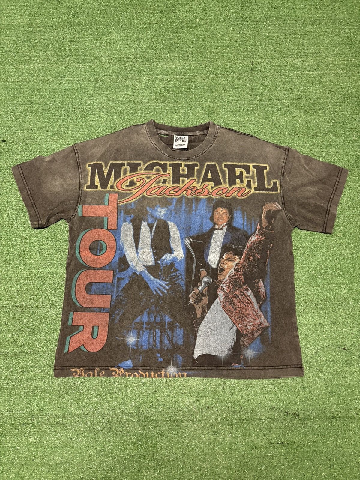 VALE FOREVER T Shirts ヴィンテージ Tシャツ Thriller Tee Vale VALE FOREVER “THRILLER” TSHIRT - SIZE MEDIUM - (BLACK