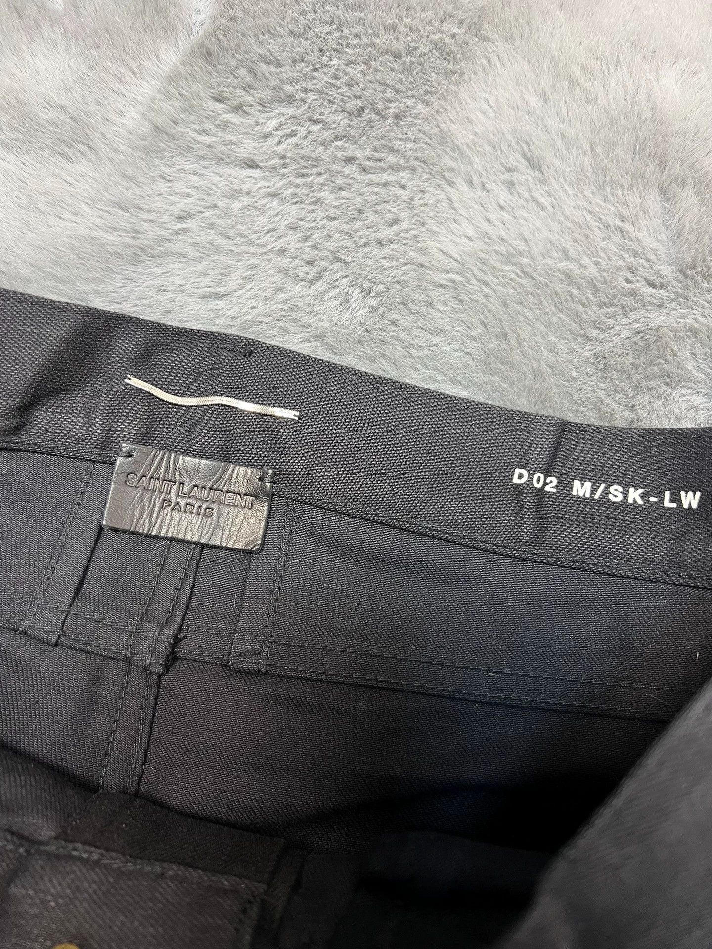 Saint Laurent Paris SLP Spring/Summer 2017 black basic jeans Size US 32 / EU 48 - 3 Thumbnail