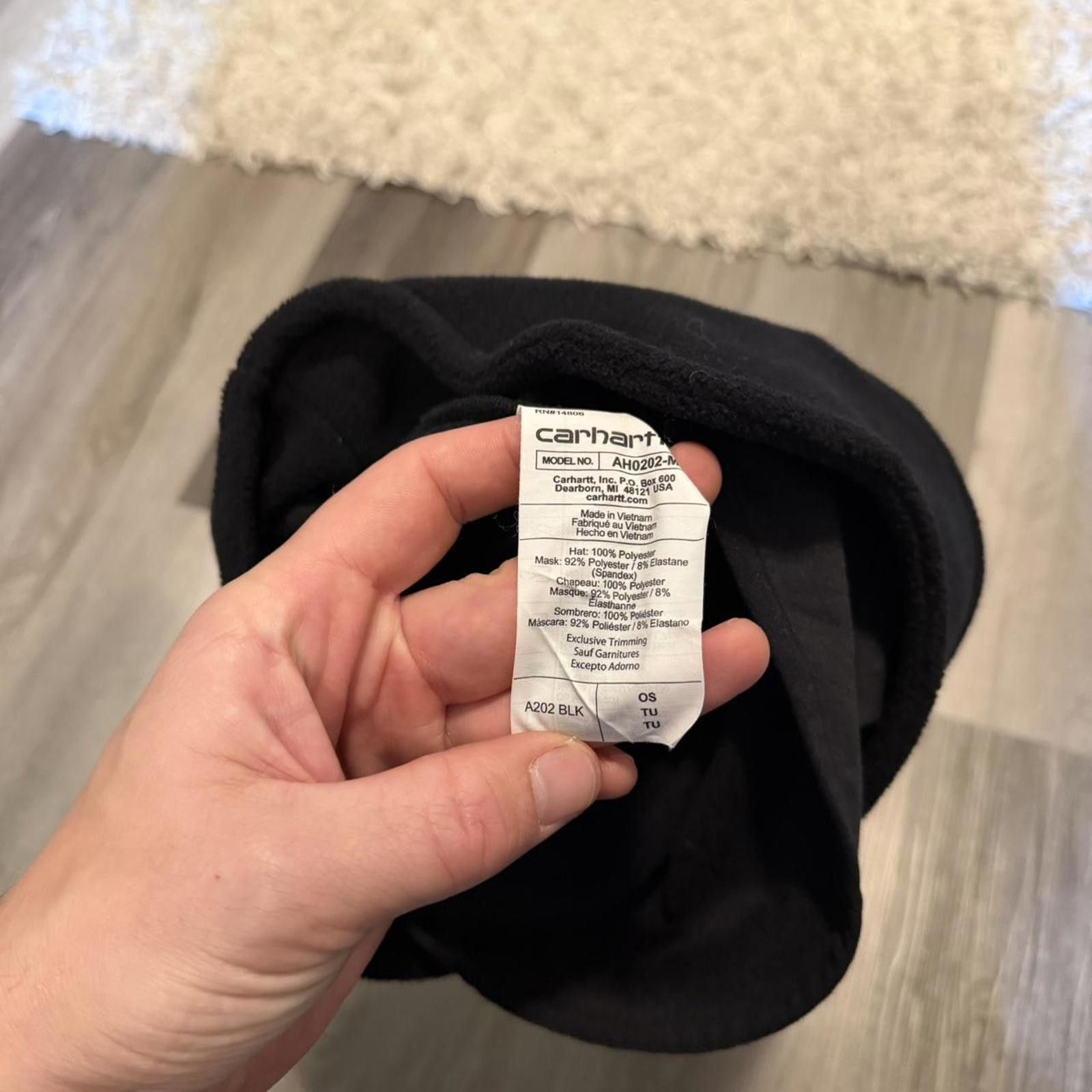 Carhartt carhartt beanie with ear flaps and face covering OS Size ONE SIZE - 7 Thumbnail
