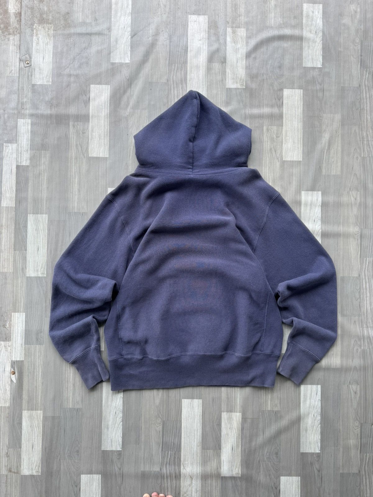 Champion × Vintage 70s VINTAGE REVERSE WEAVE CHAMPION HOODIE NAVY Size US XL / EU 56 / 4 - 8 Thumbnail