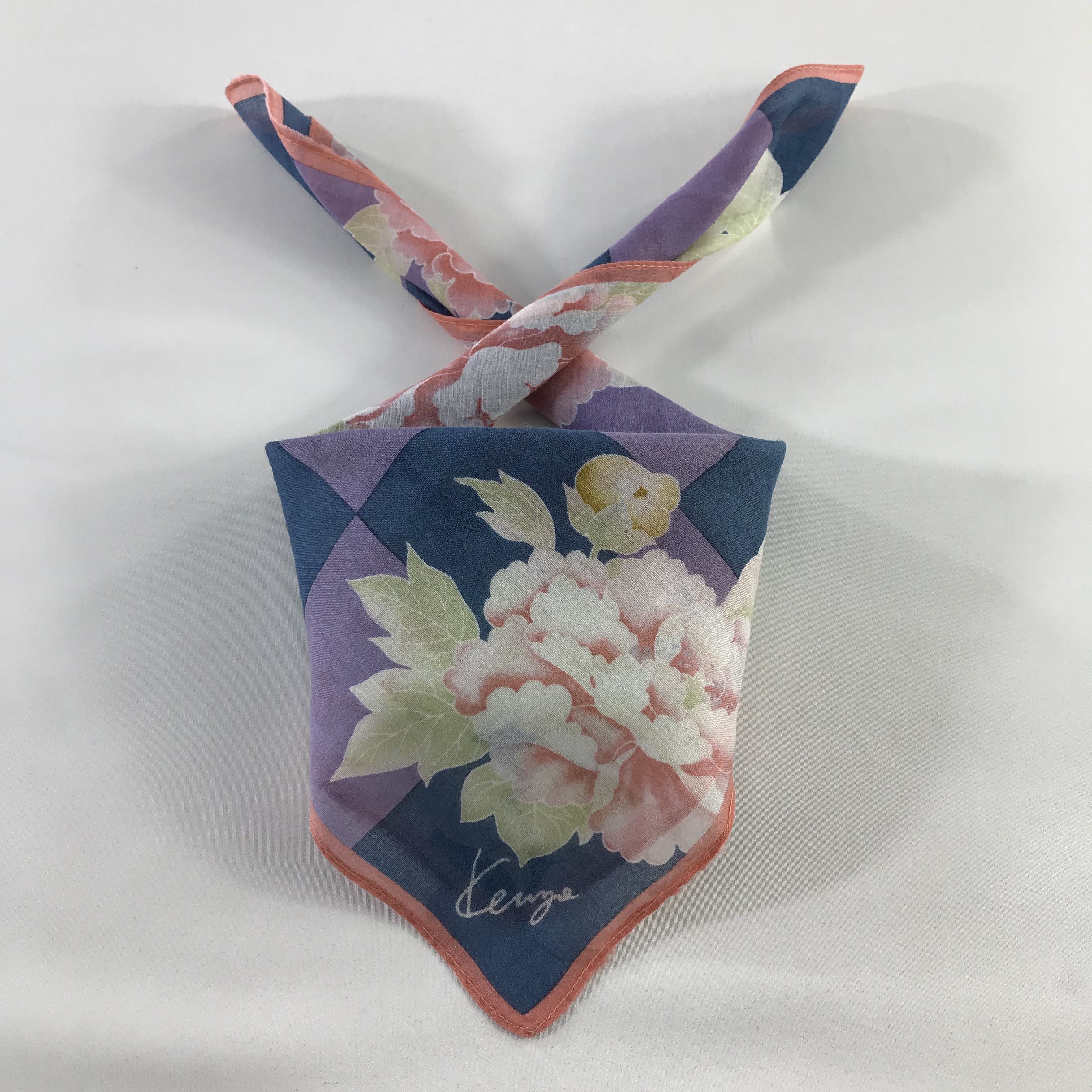 Kenzo × Vintage Kenzo Bandana / Handkerchief / Neckerchief - S442 Size ONE SIZE - 3 Thumbnail