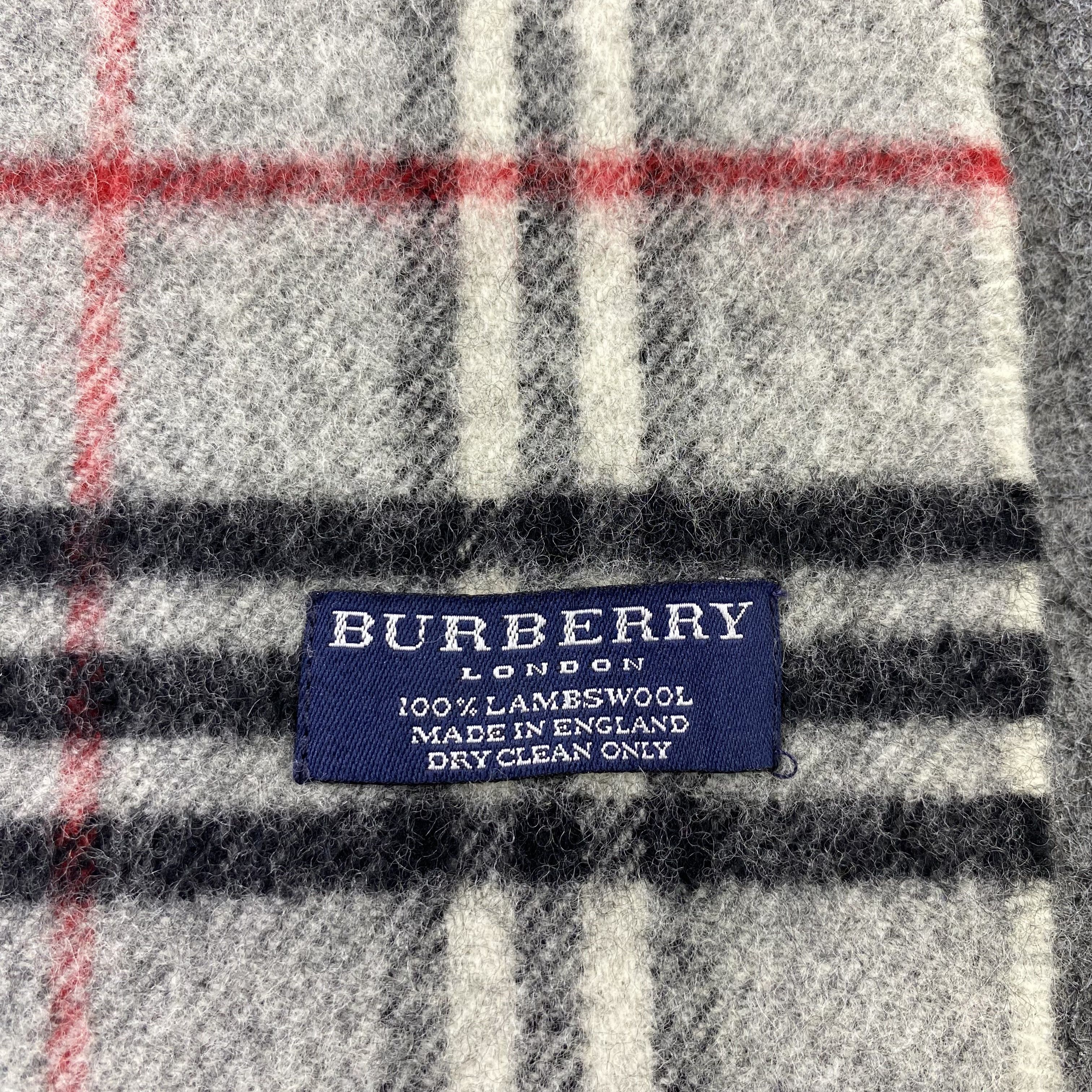 Burberry Burberry Wool Scarf / Muffler / Neckwear-T1503 Size ONE SIZE - 5 Thumbnail