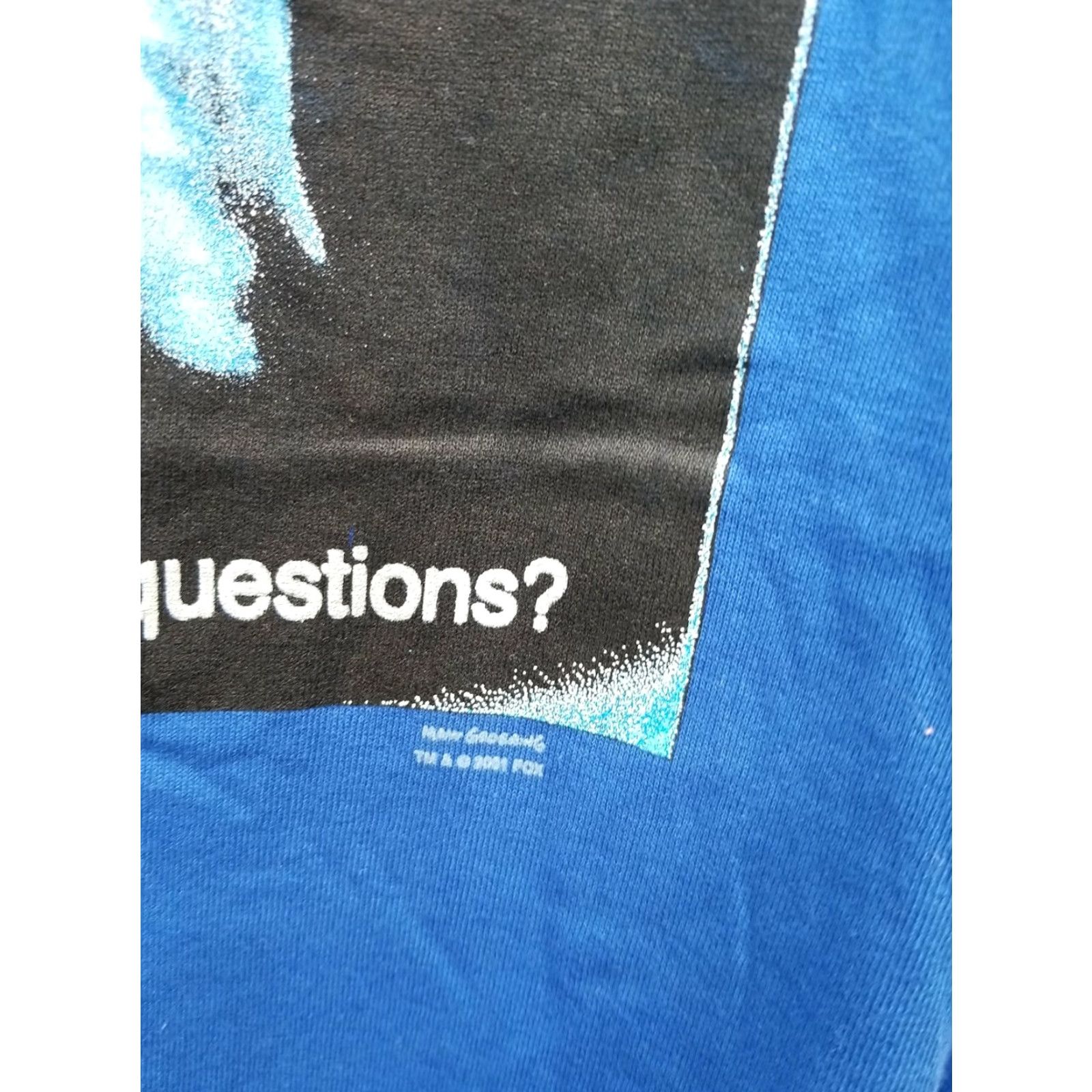Delta VINTAGE The Simpsons Shirt Donuts Homer 2001 XL Blue t-shirt Men Graphic Tee 100% Cotton Preshrunk Crew Neck Short Sleeve SIMPSONS Size US XL / EU 56 / 4 - 3 Thumbnail