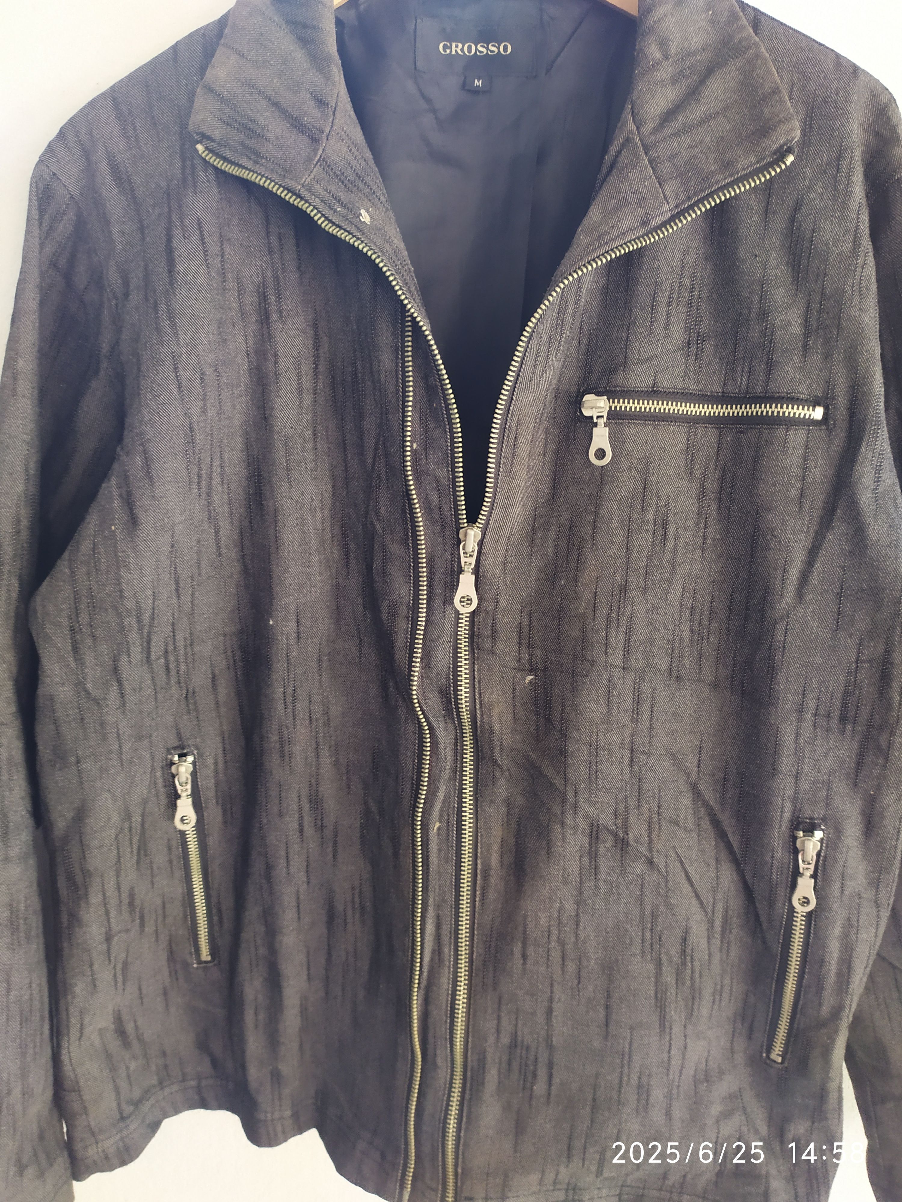 If Six Was Nine × Japanese Brand Japanese Grosso Double zipper Jacket Size US M / EU 48-50 / 2 - 9 Thumbnail