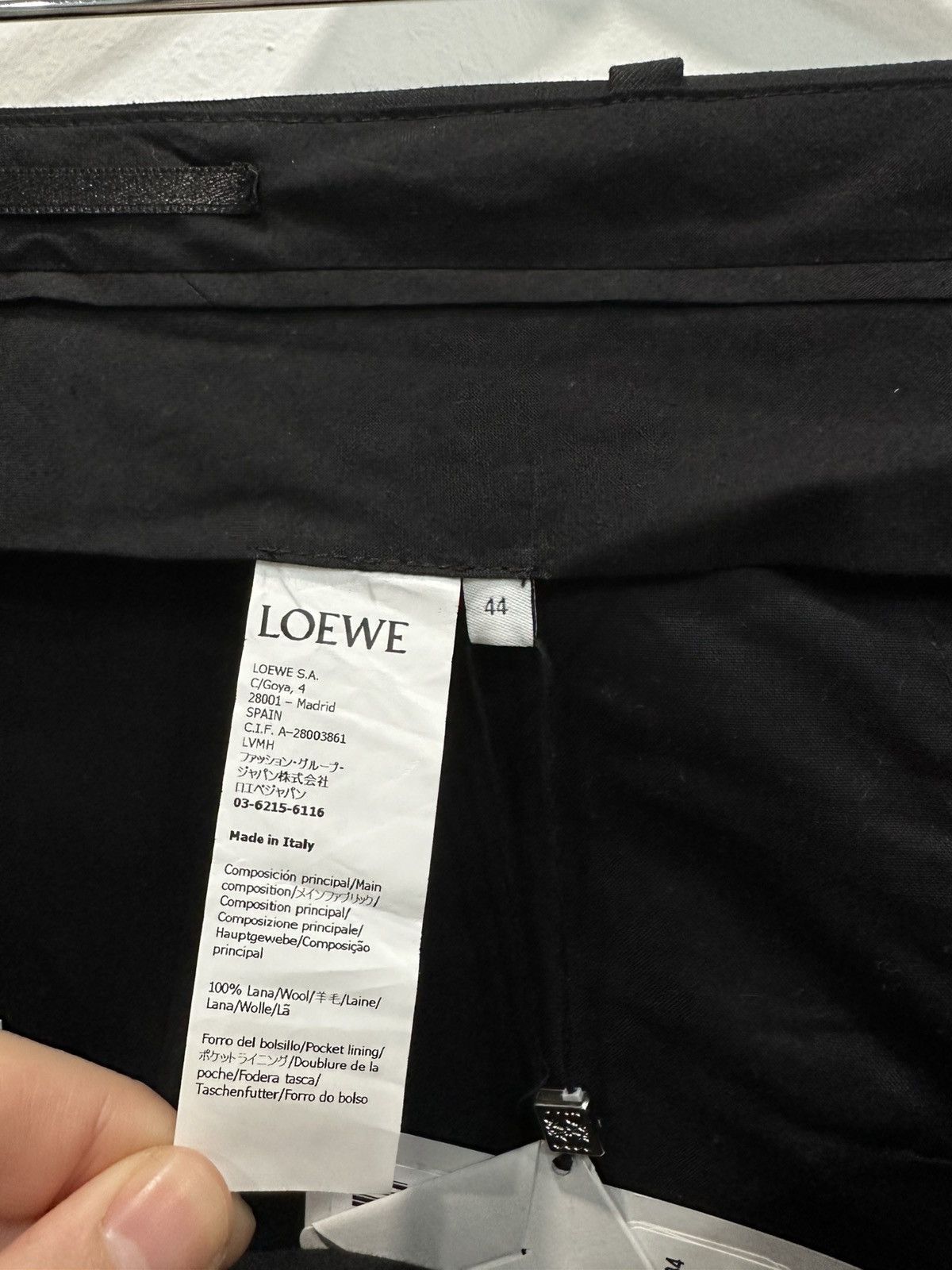Loewe Loewe pressed-crease wool trousers Size 32" / US 10 / IT 46 - 9 Thumbnail