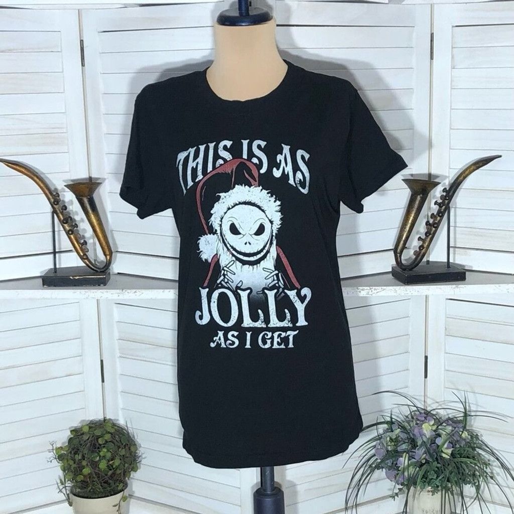 Disney Disney The Nightmare Before Christmas T-Shirt santa Black S Size S / US 4 / IT 40 - 5 Thumbnail
