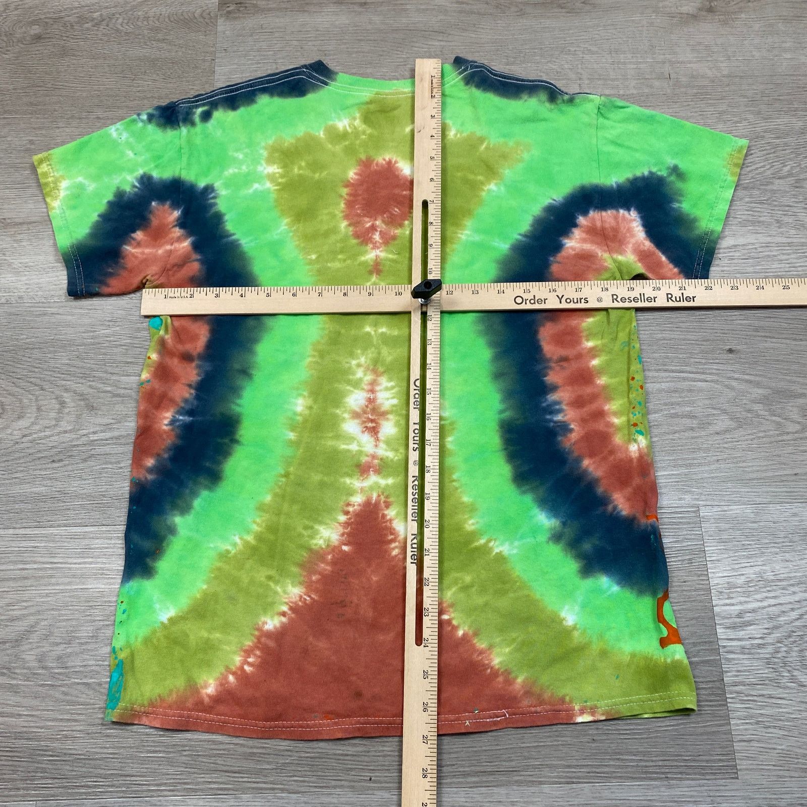 Band Tees × Grateful Dead Grateful Dead Tie Dye Paint Splatter Upcycled Y2K Shirt Med Size US M / EU 48-50 / 2 - 3 Thumbnail