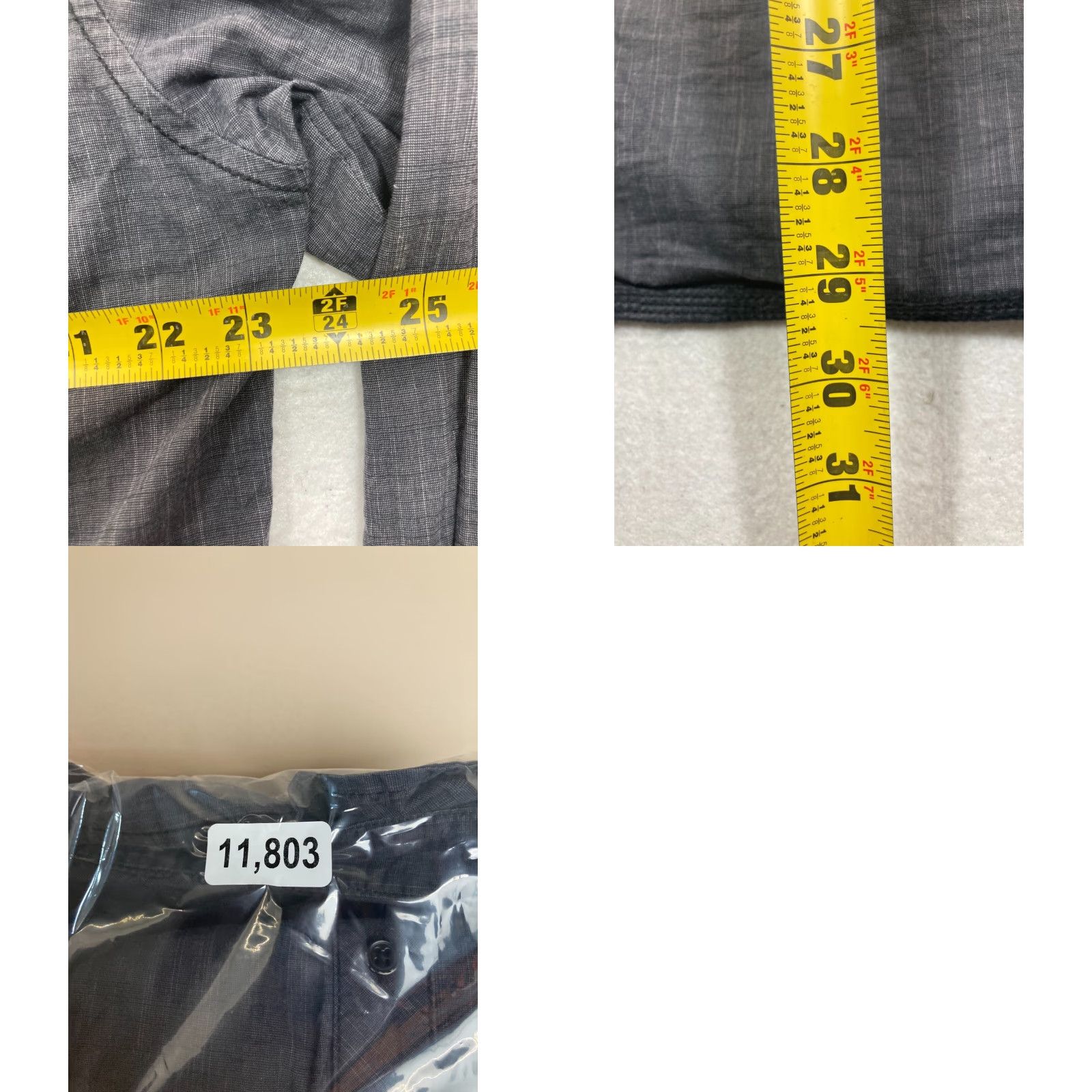 Buckle Black Buckle Black Shirt Mens 2XL Gray Button-Up Athletic Size US XXL / EU 58 / 5 - 8 Thumbnail
