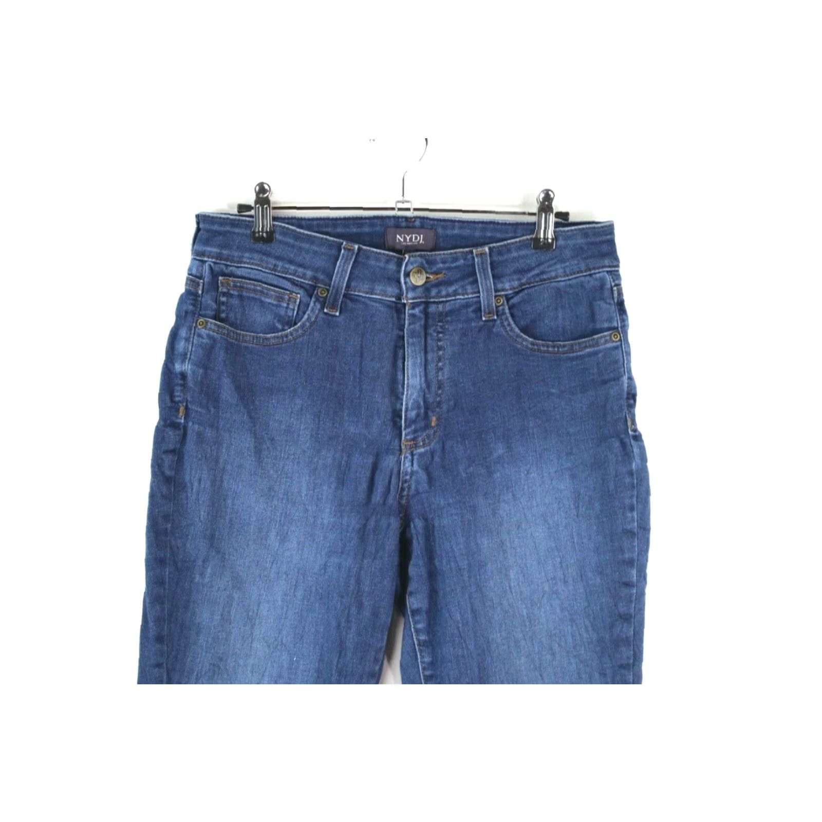 NYDJ NYDJ Womens Jeans Regular Aline Legging Casual Blue Denim Size 6 32X30 Size 28" / US 6 / IT 42 - 3 Thumbnail