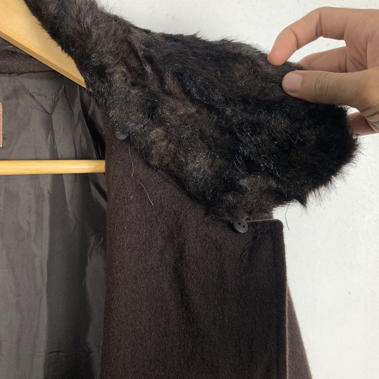 Japanese Brand × Vintage Vintage Japanese Brand Wool Coat Jacket Size US XL / EU 56 / 4 - 13 Thumbnail