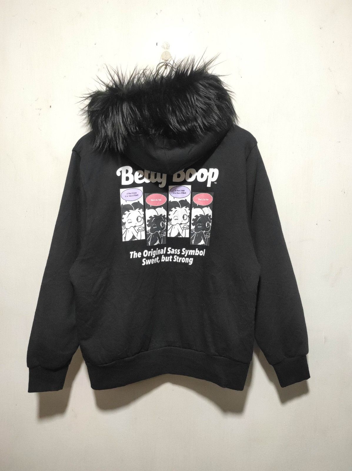 Japanese Brand Betty Boop Sherpa fur hoodie LGB style Size US M / EU 48-50 / 2 - 13 Thumbnail