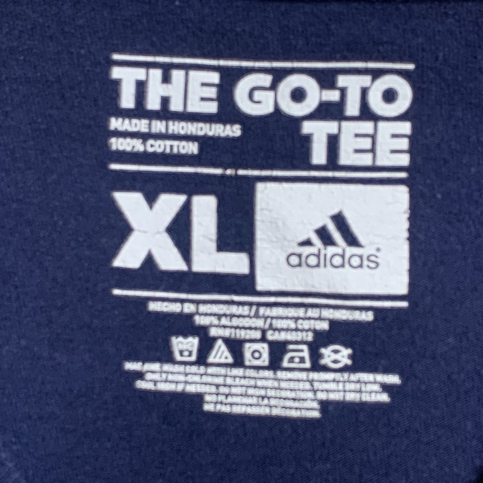 Adidas Adidas Notre Dame Irish Football The Go-To Tee Short Sleeve Size US XL / EU 56 / 4 - 10 Thumbnail
