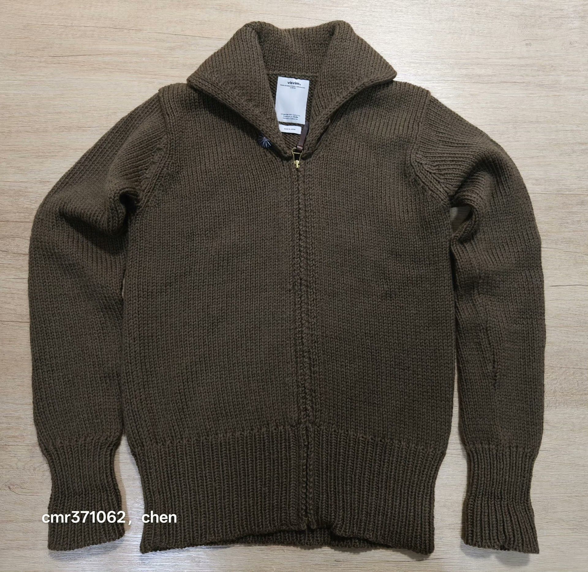 Visvim VISVIM 13AW STURGIS SWEATER F.Z Size US S / EU 44-46 / 1 - 1 Thumbnail