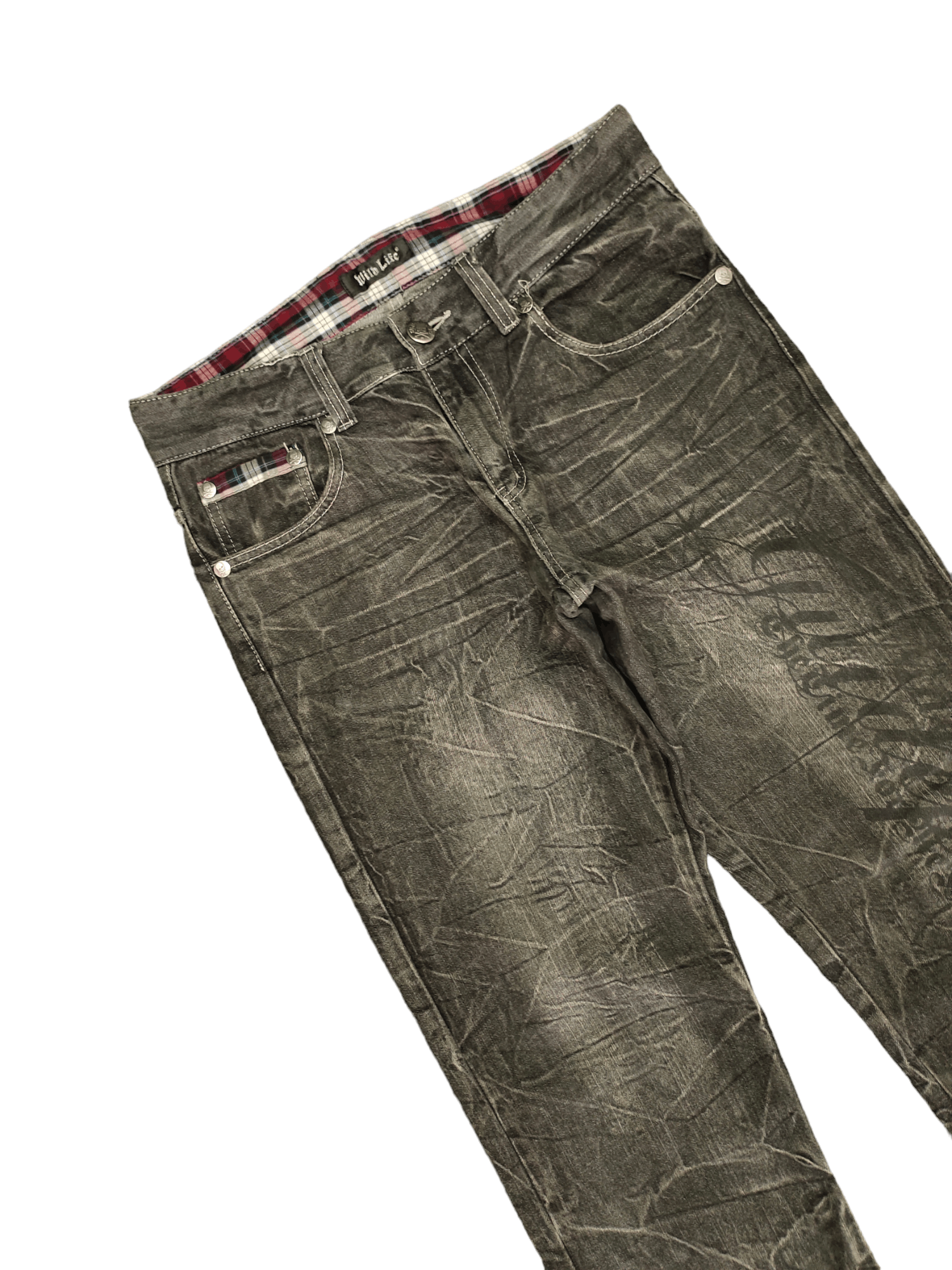 Comme des Garcons × Undercover Japanese Brand Wild life Denim Pants Undercover Style Size US 32 / EU 48 - 6 Thumbnail